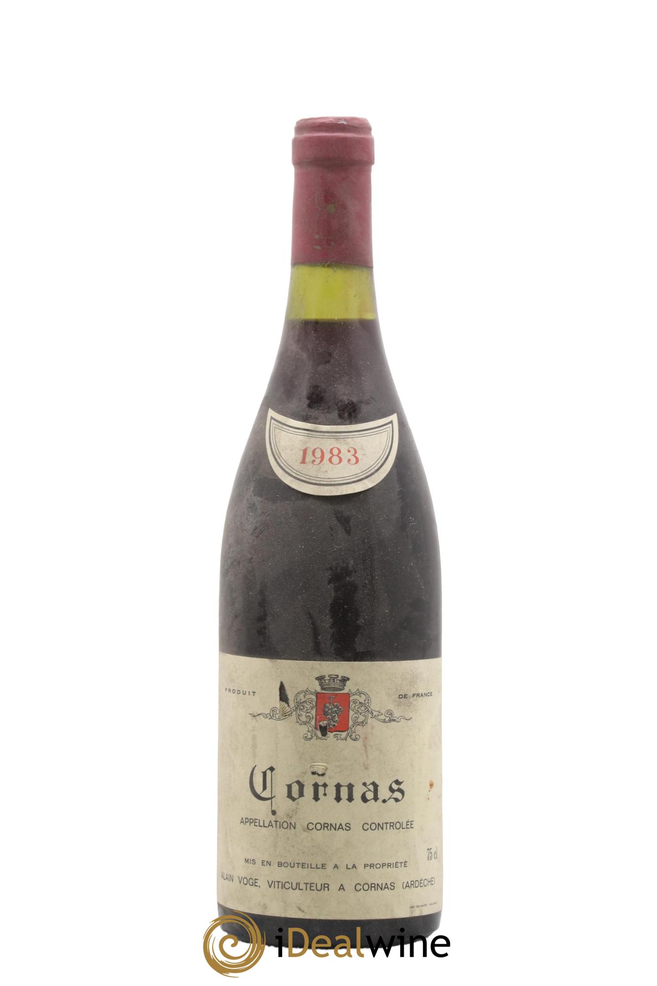 Cornas Domaine Alain Voge 1983 - Lot de 1 bouteille - 0
