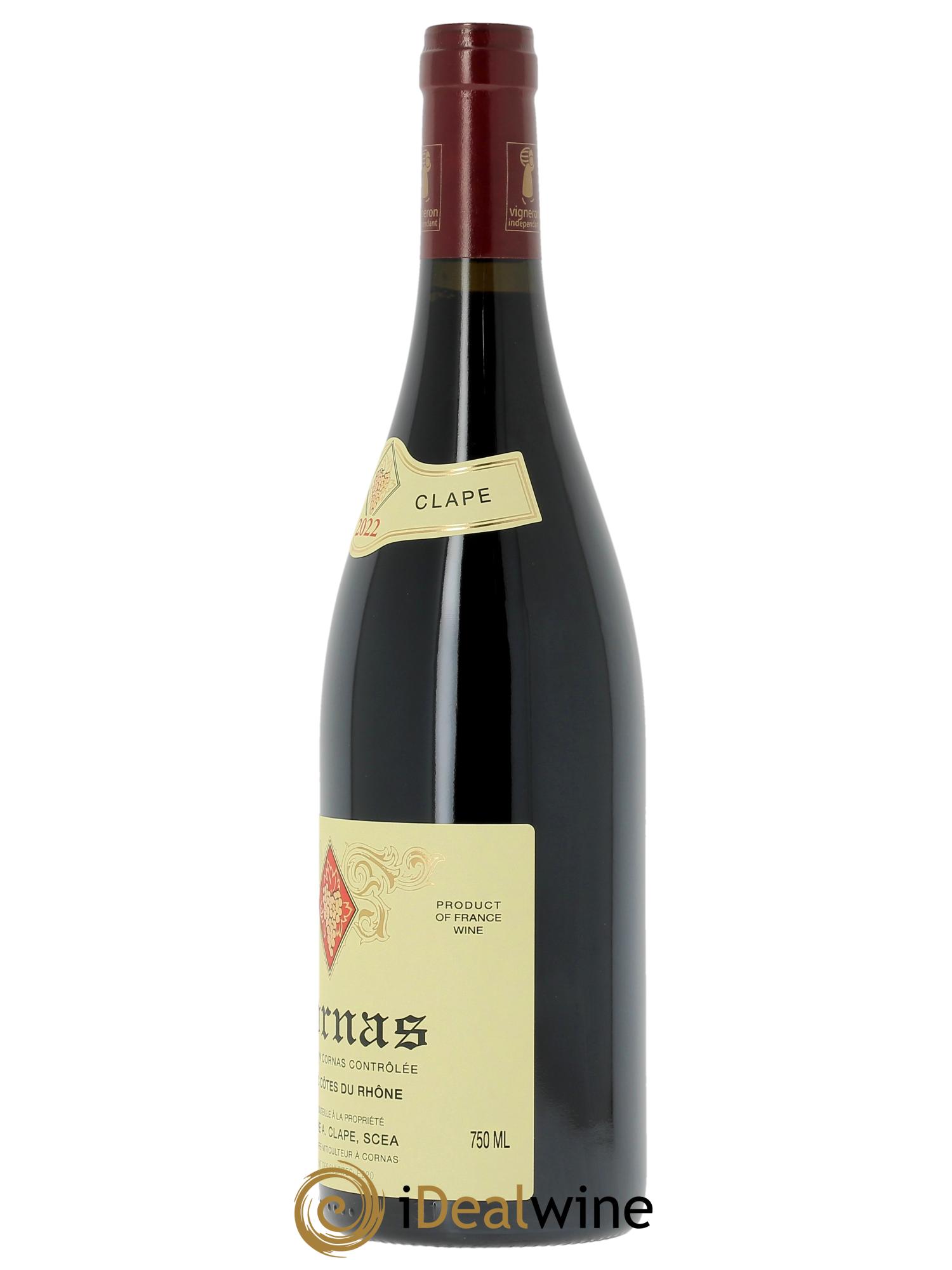 Cornas Auguste Clape  2022 - Posten von 1 Flasche - 1