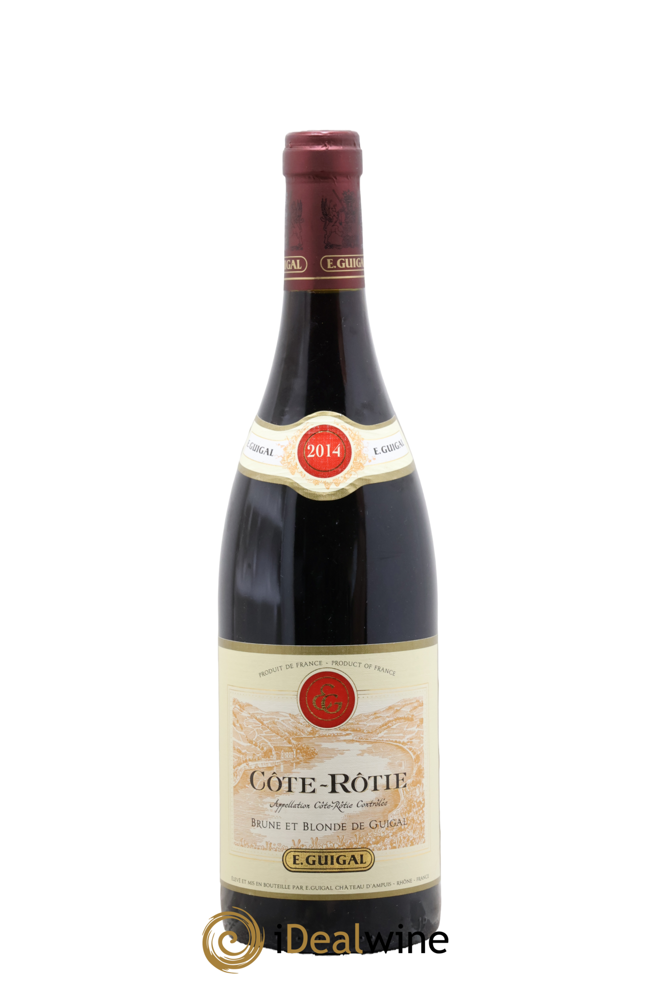 Côte-Rôtie Côtes Brune et Blonde Guigal 2014 - Lot de 1 bouteille - 0