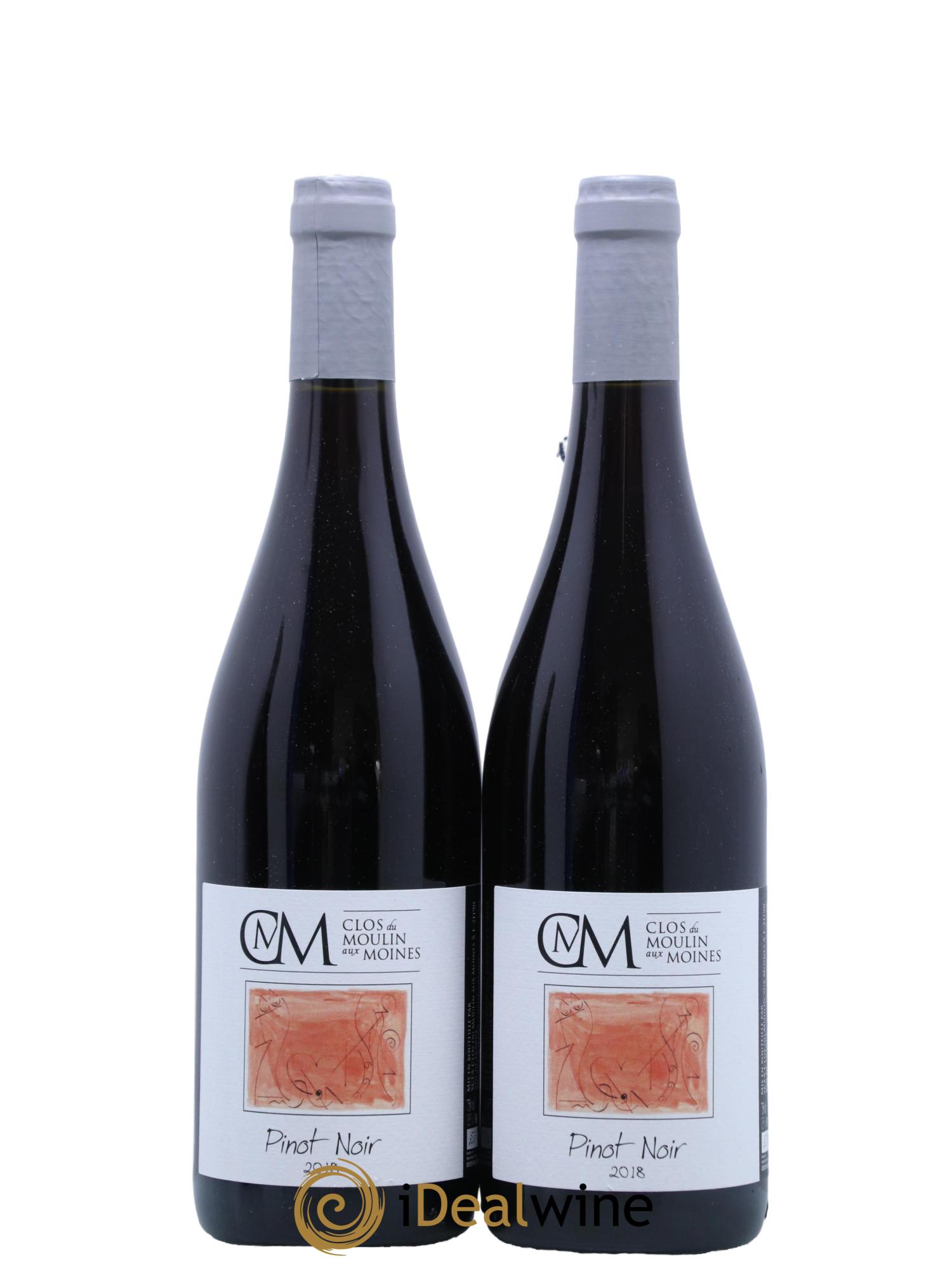 Vin de France Pinot Noir Clos du Moulin aux Moines 2018 - Lot de 2 bouteilles - 0