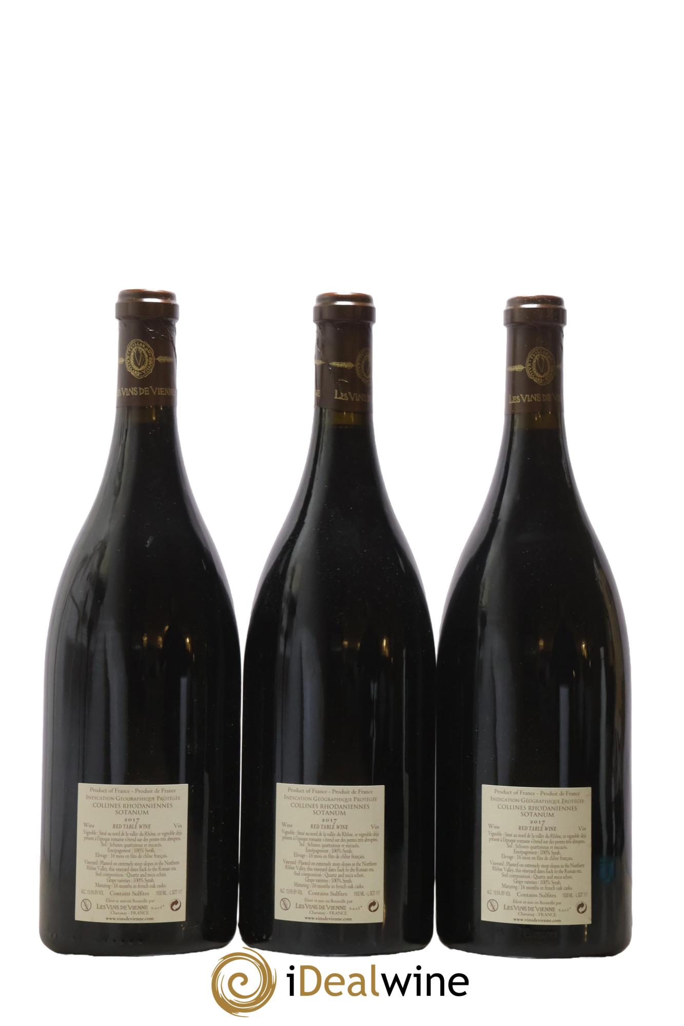 Côte-Rôtie So'Brune Jean-Michel Stephan 2017 - Lotto di 3 bottiglie - 5