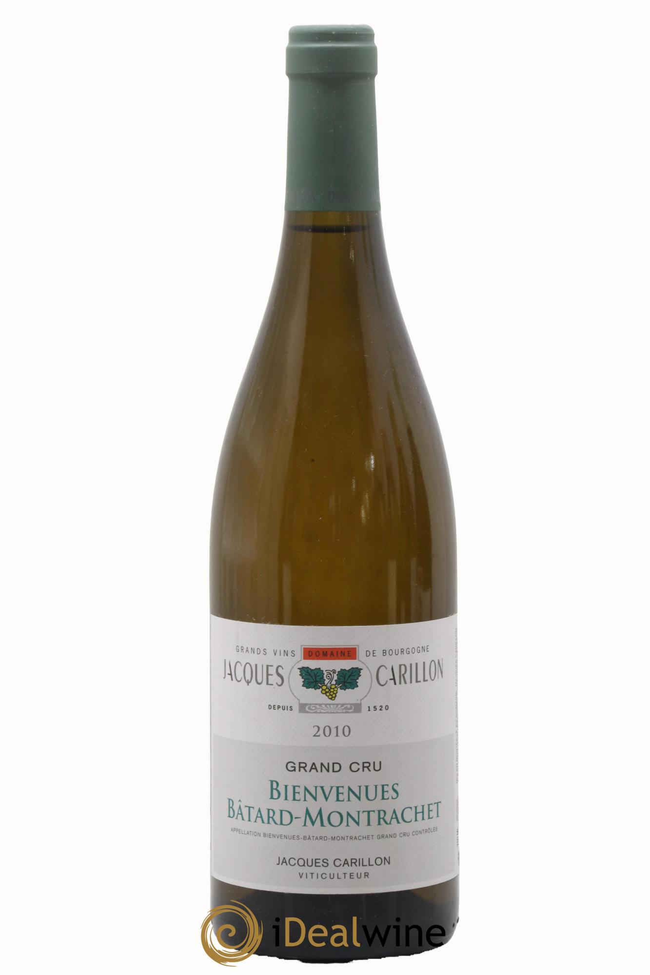 Bienvenues-Bâtard-Montrachet Grand Cru Jacques Carillon (Domaine) 2010 - Lot de 1 bouteille - 0