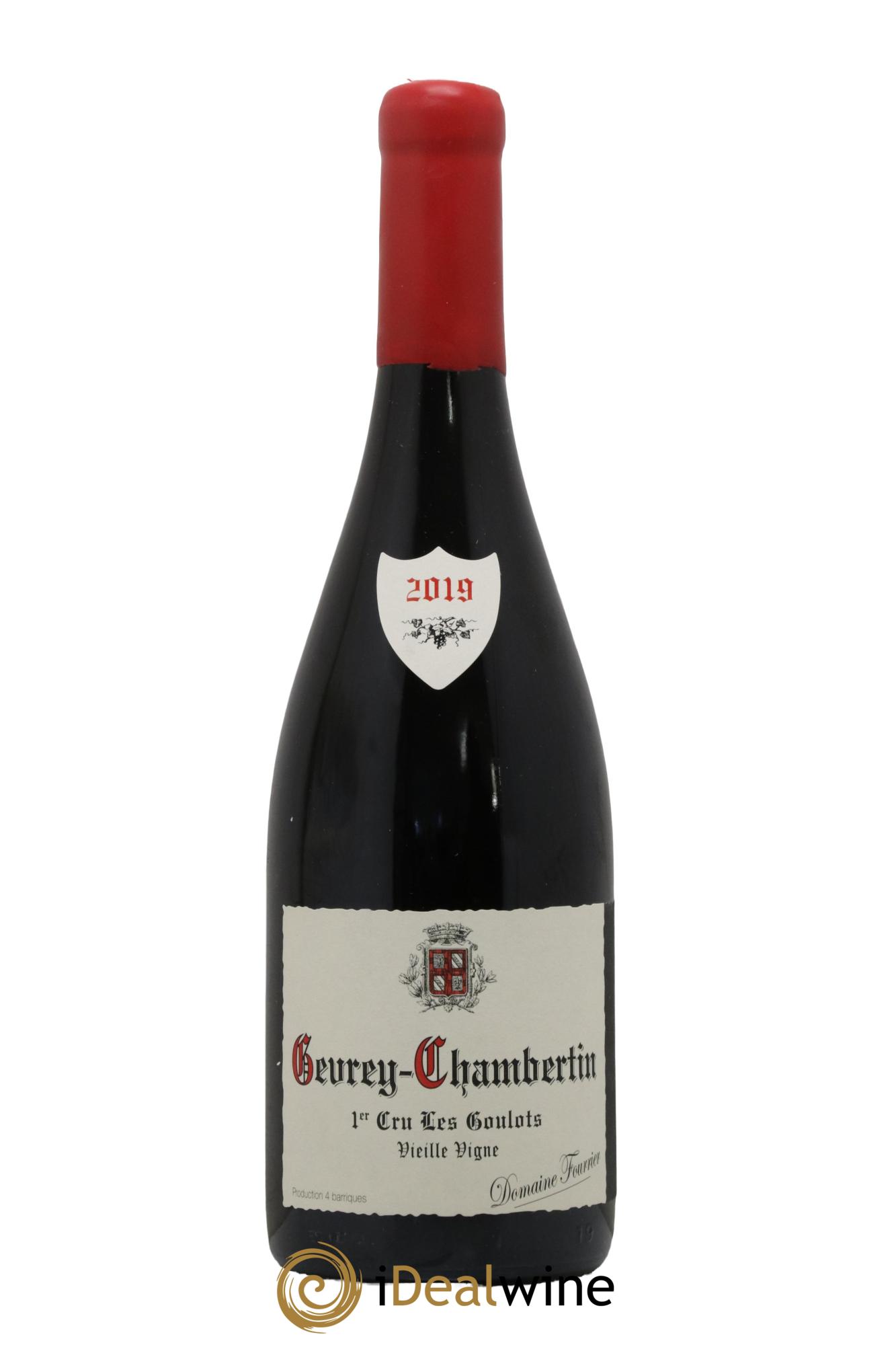 Gevrey-Chambertin 1er Cru Les Goulots Vieilles Vignes Fourrier (Domaine) 2019 - Lot of 1 bottle - 0
