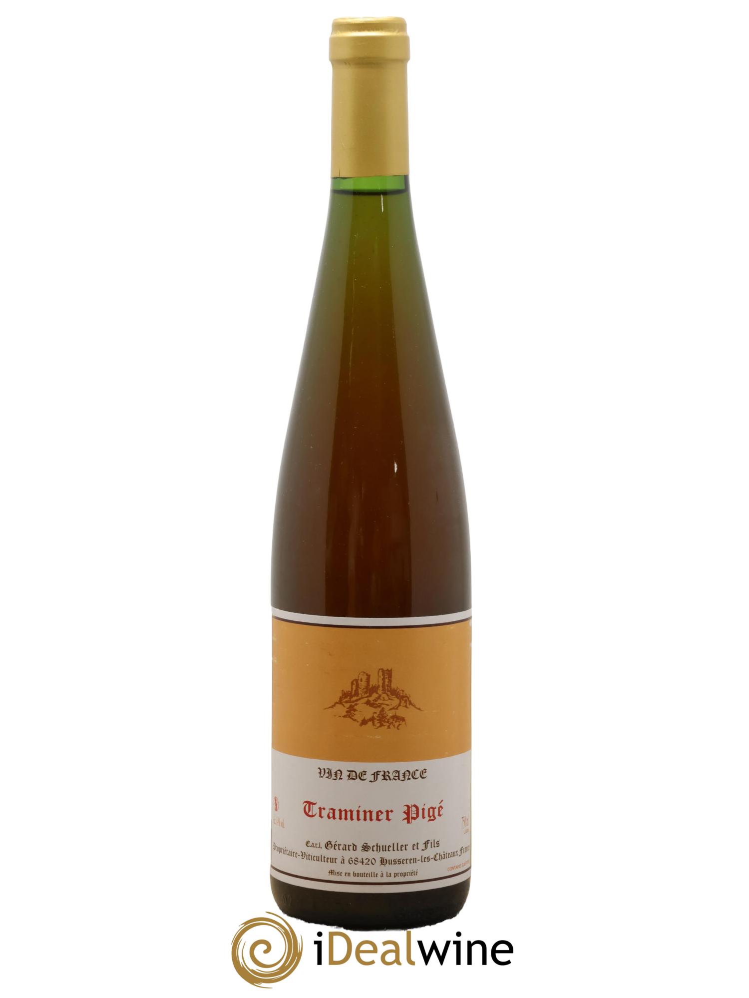 Alsace H Traminer Pigé Schueller 2022 - Lot of 1 bottle - 0