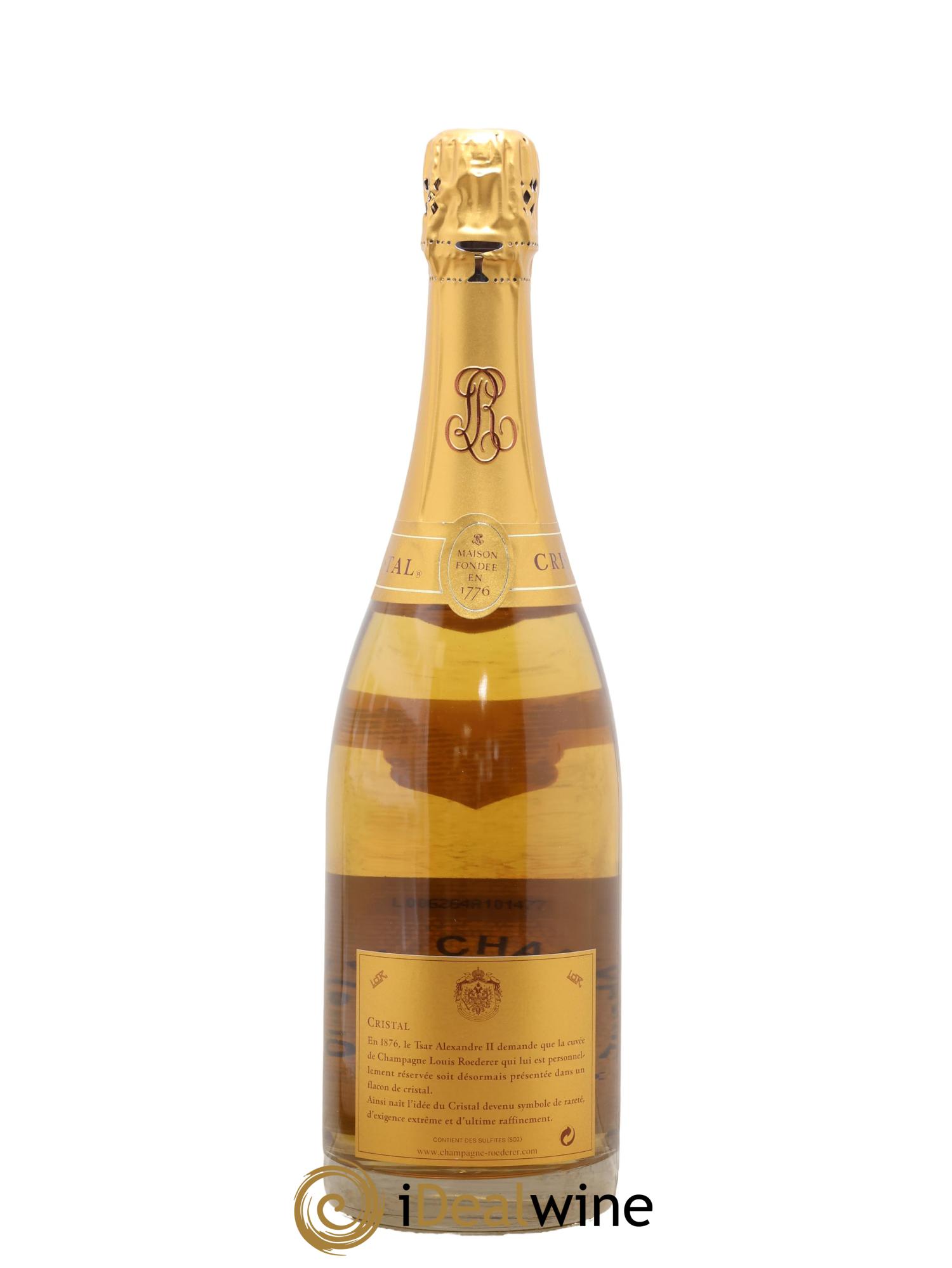 Cristal Louis Roederer 2000 - Lot de 1 bouteille - 1