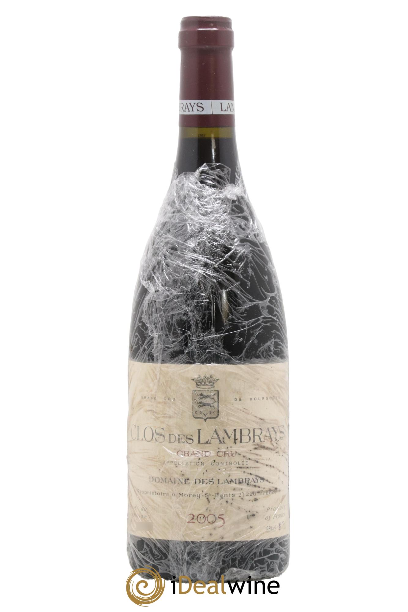 Clos des Lambrays Grand Cru Domaine des Lambrays 2005 - Lot de 1 bouteille - 0