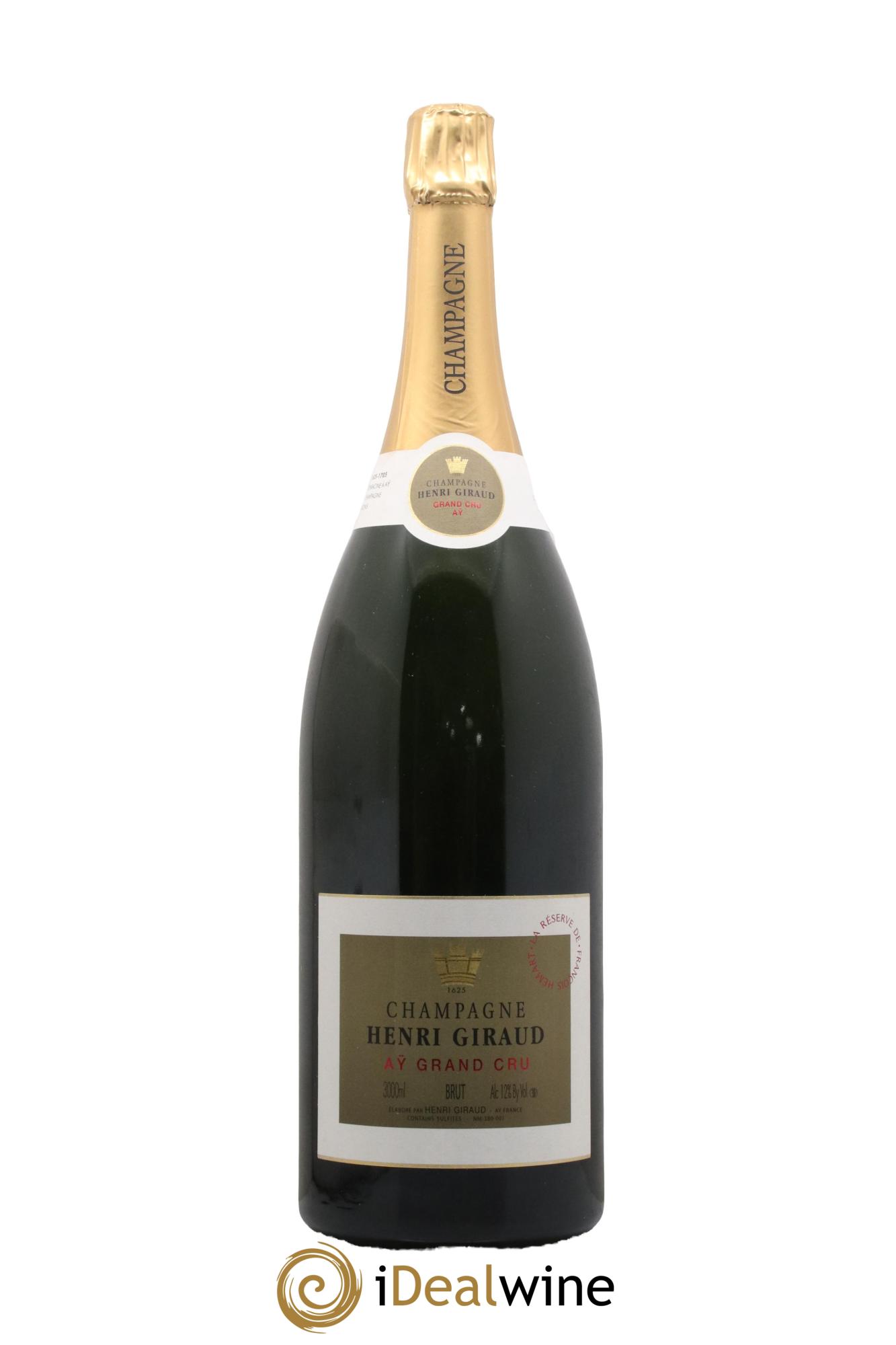 Champagne Ay Grand Cru La Reserve De François Hémart Henri Giraud - Posten von 1 Doppel-Magnum - 0