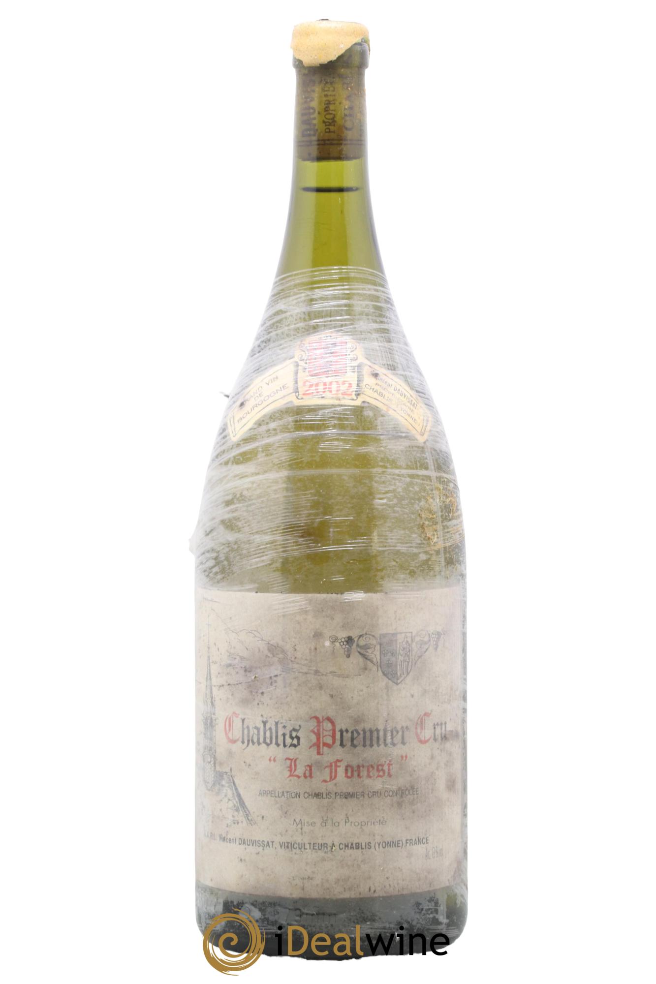 Chablis 1er Cru La Forest Vincent Dauvissat (Domaine) 2002 - Lot de 1 magnum - 0