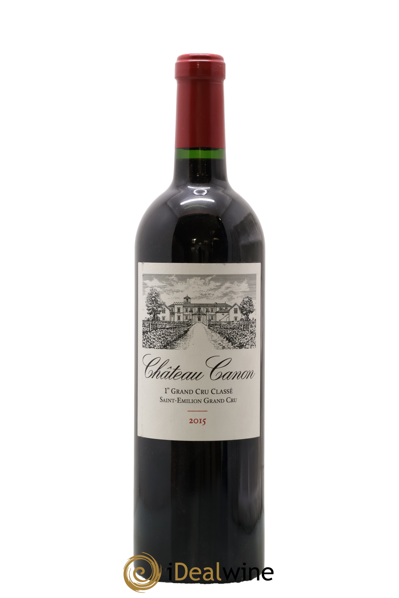 Château Canon 1er Grand Cru Classé B 2015 - Lot of 1 bottle - 0