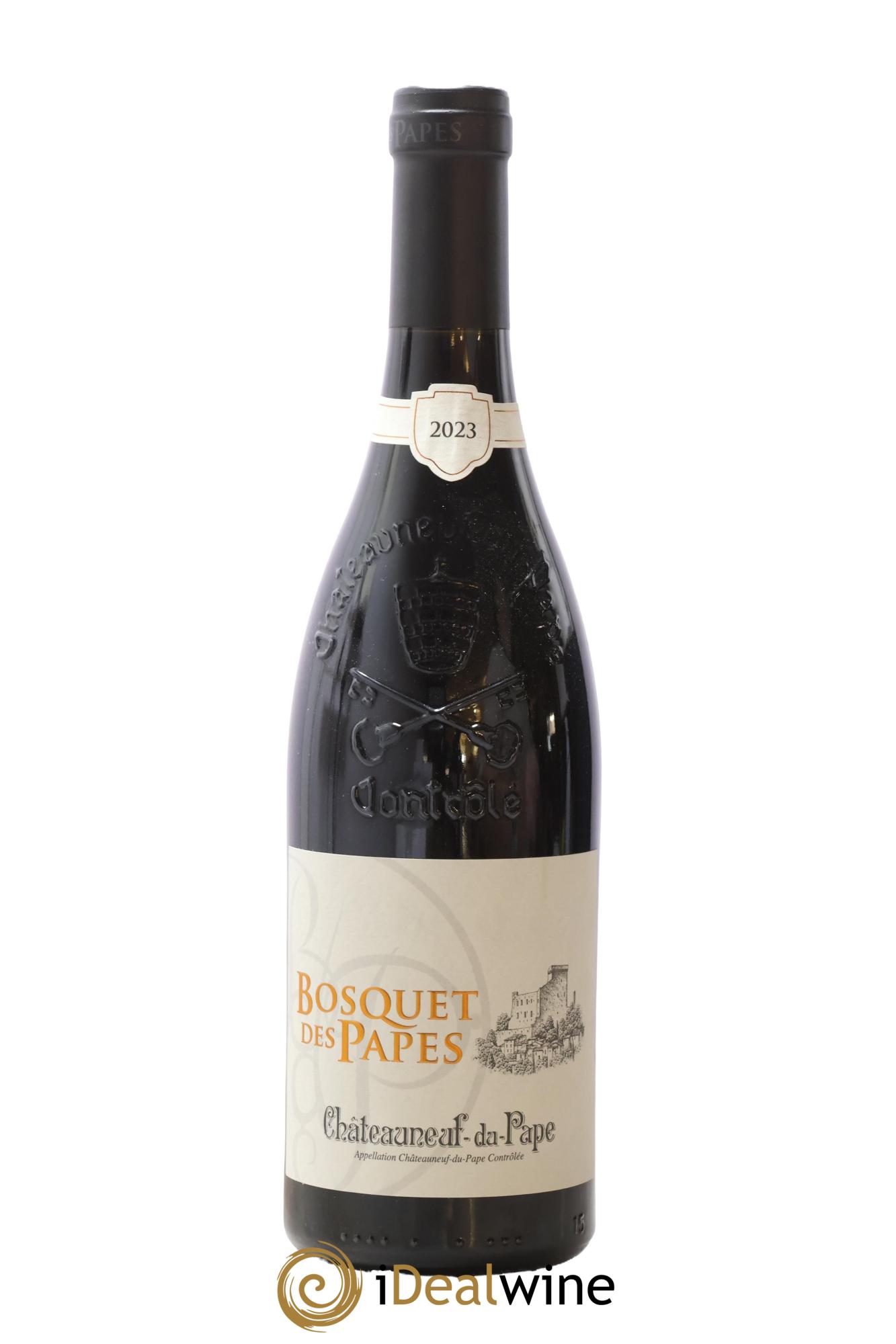 Châteauneuf-du-Pape Bosquet des Papes Famille Boiron 2023 - Lot de 1 bouteille - 0