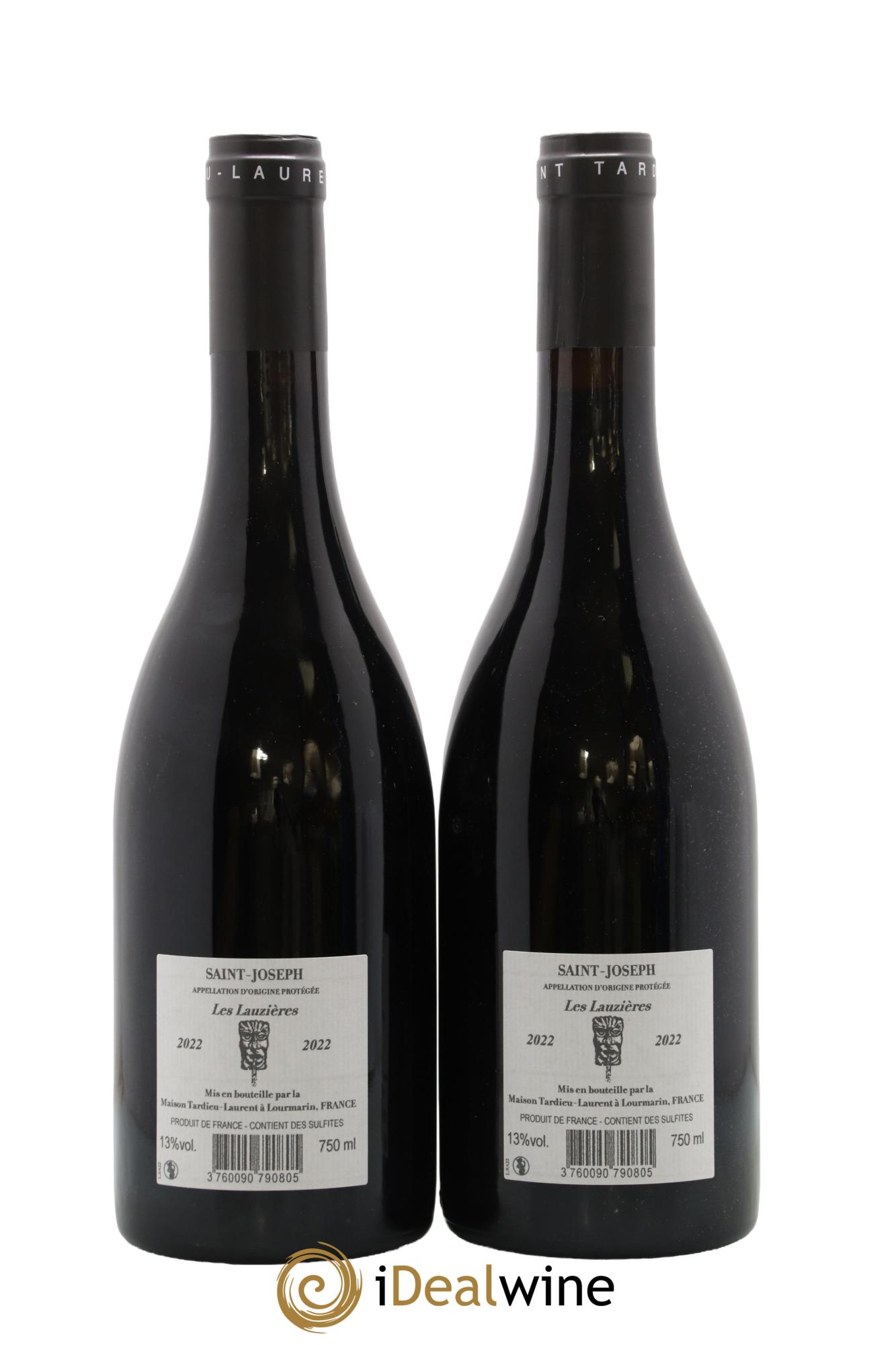 Saint-Joseph Lauzieres Tardieu Laurent 2022 - Lot de 2 bouteilles - 1
