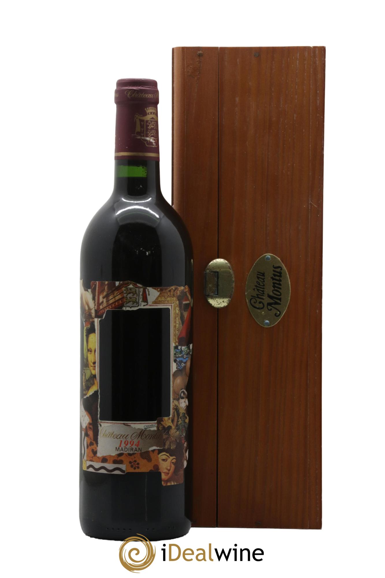 Madiran 2000 jours Château Montus 1994 - Lot de 1 bouteille - 0