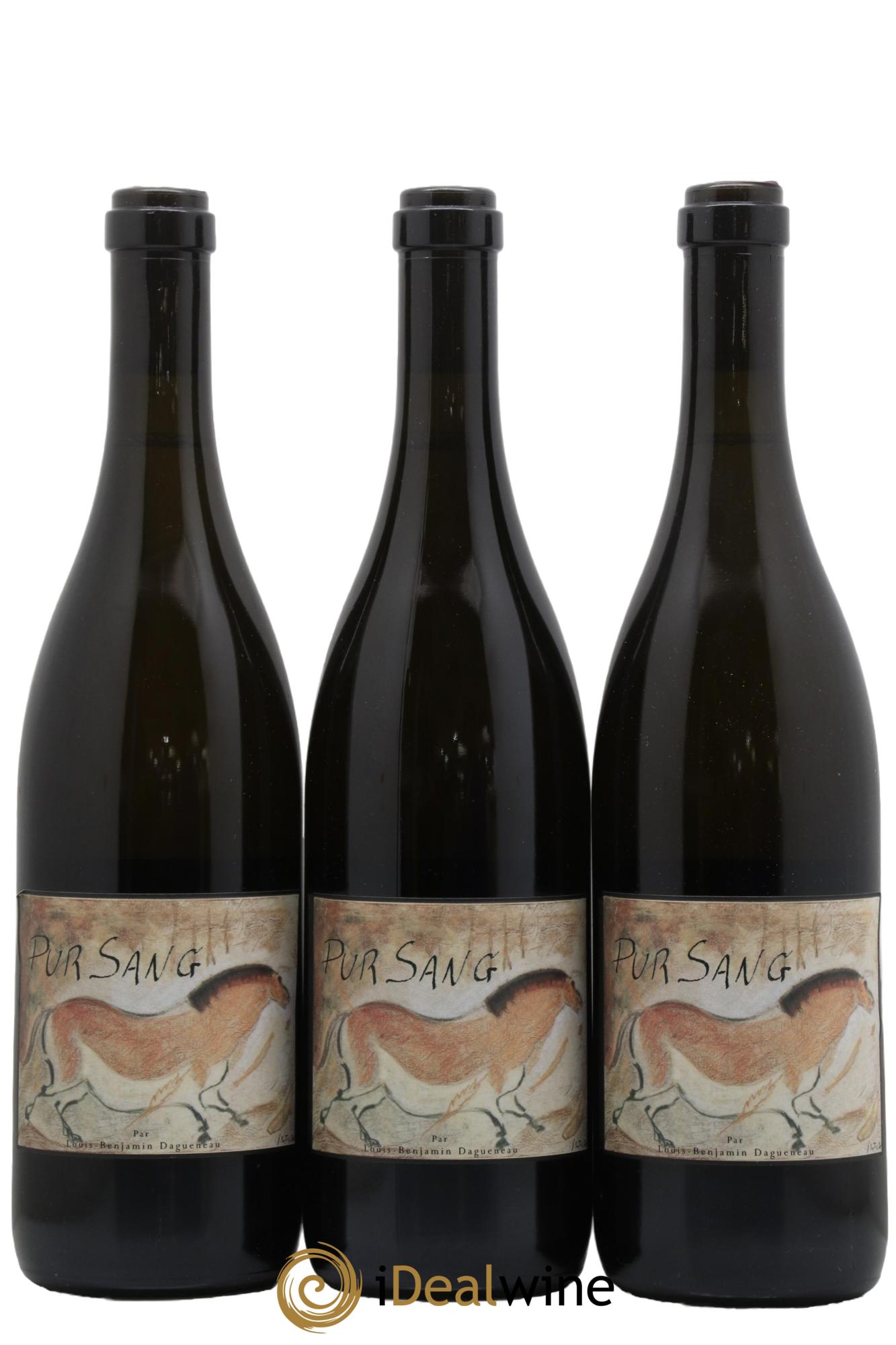 Vin de France (anciennement Pouilly-Fumé) Pur Sang Dagueneau (Domaine Didier - Louis-Benjamin) 2018 - Posten von 3 Flaschen - 0