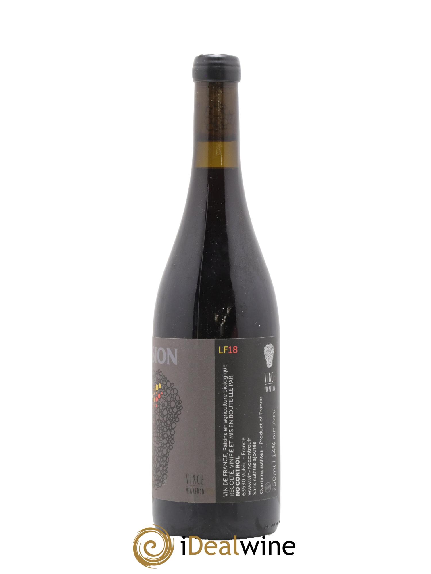 Vin de France Fusion Vincent Marie - No Control 2018 - Lot de 1 bouteille - 1