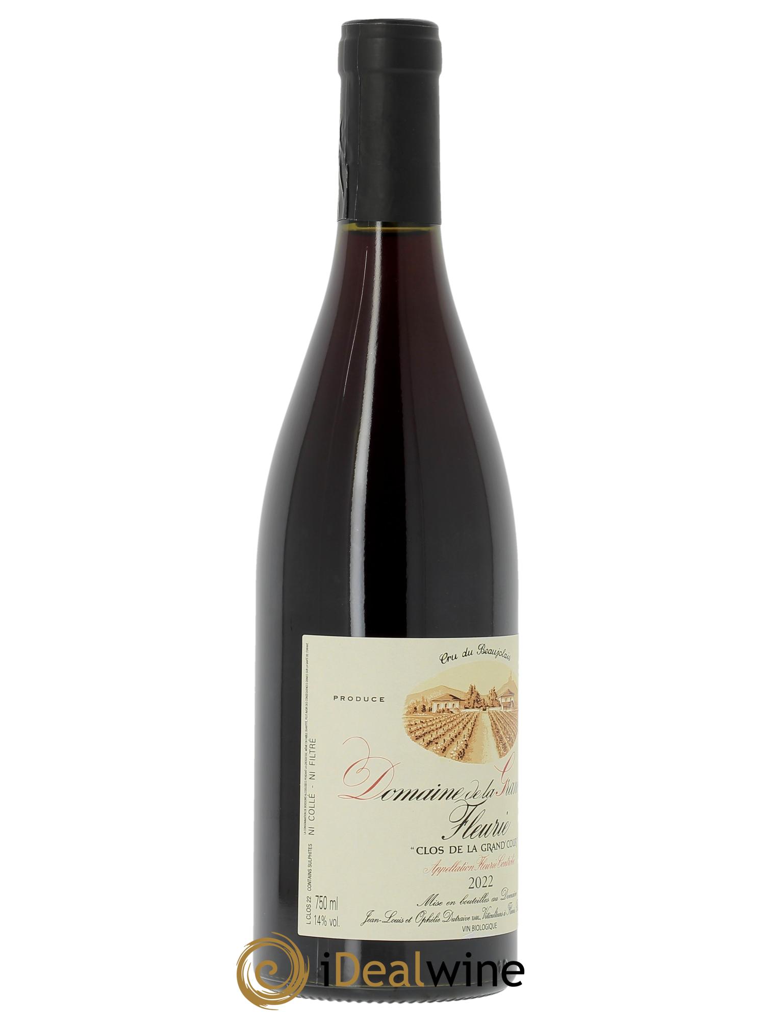 Fleurie Clos de la  Grand'Cour Grand'cour (Domaine de la) - Jean-Louis Dutraive  2022 - Lotto di 1 bottiglia - 1