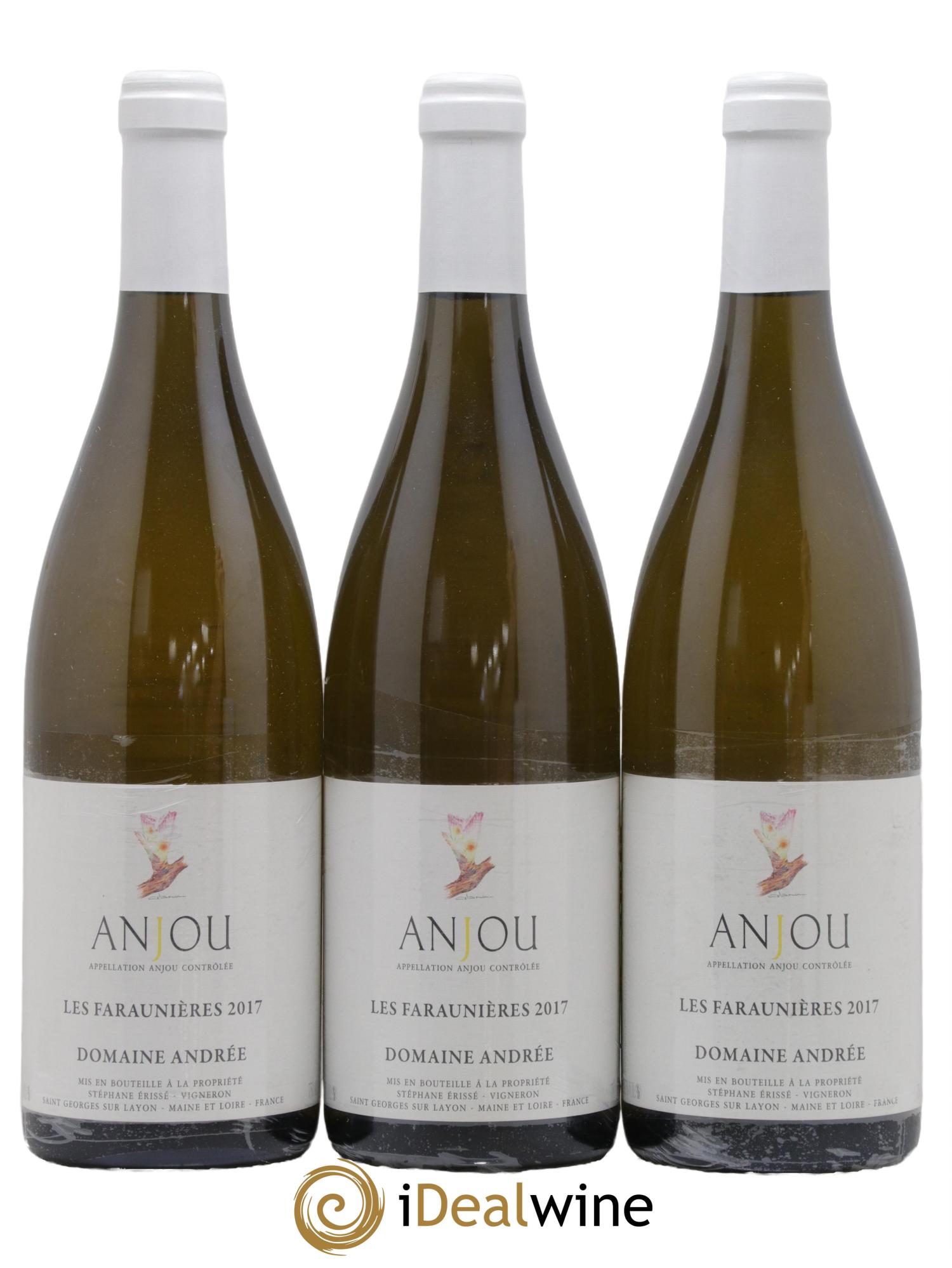 Anjou Les Faraunières Andrée (Domaine) 2017 - Lot de 3 bouteilles - 0
