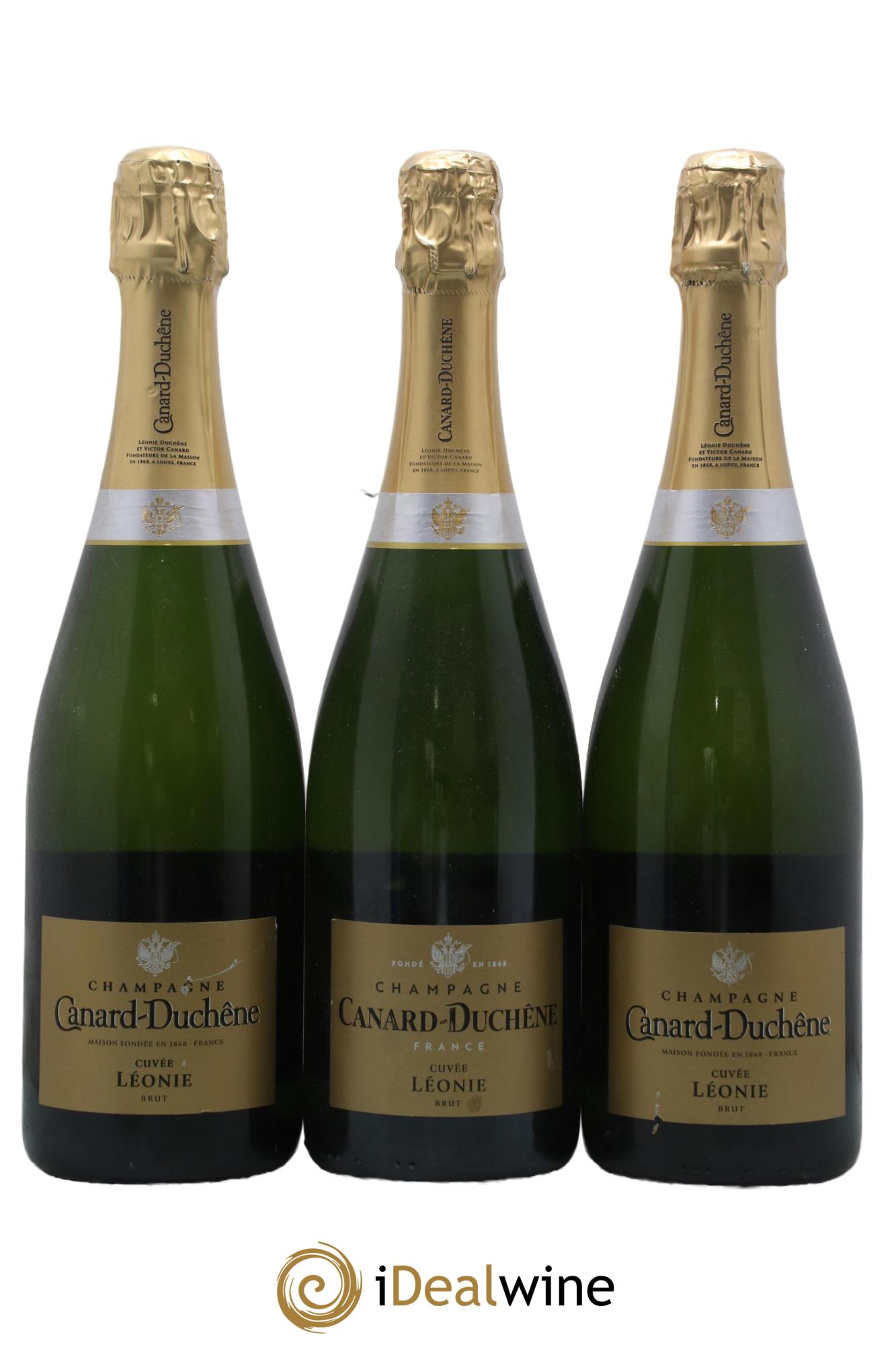 Champagne Cuvée Léonie Maison Canard-Duchêne - Lot de 3 bouteilles - 0