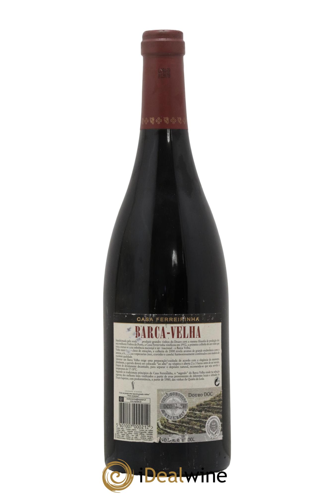 Douro Barca Velha Casa Ferreirinha 2000 - Posten von 1 Flasche - 1