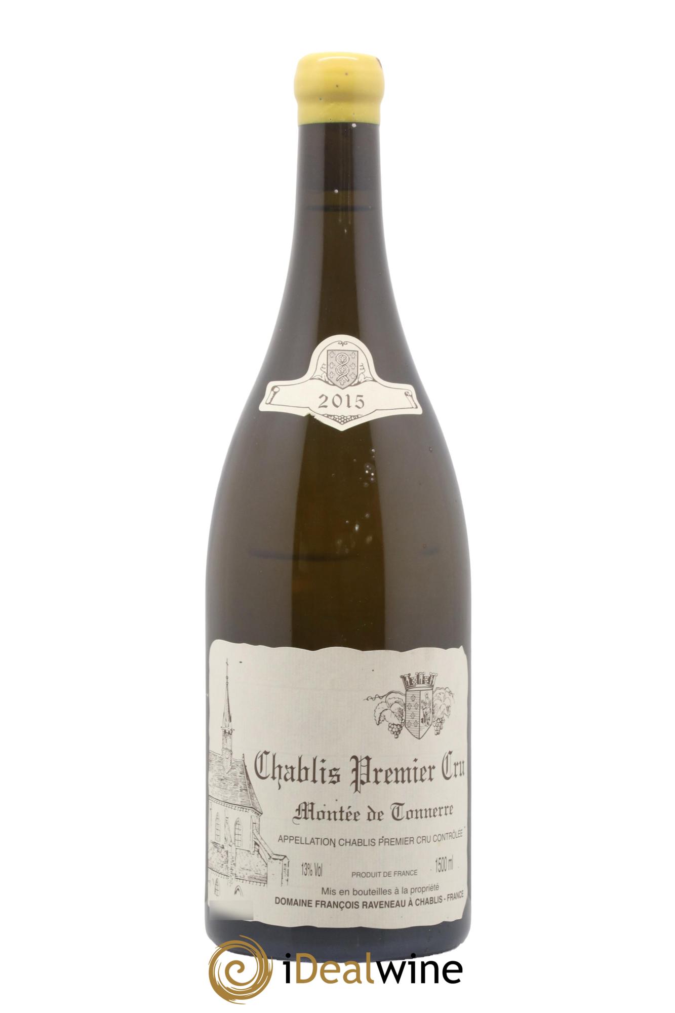Chablis 1er Cru Montée de Tonnerre Raveneau (Domaine) 2015 - Lot of 1 magnum - 0