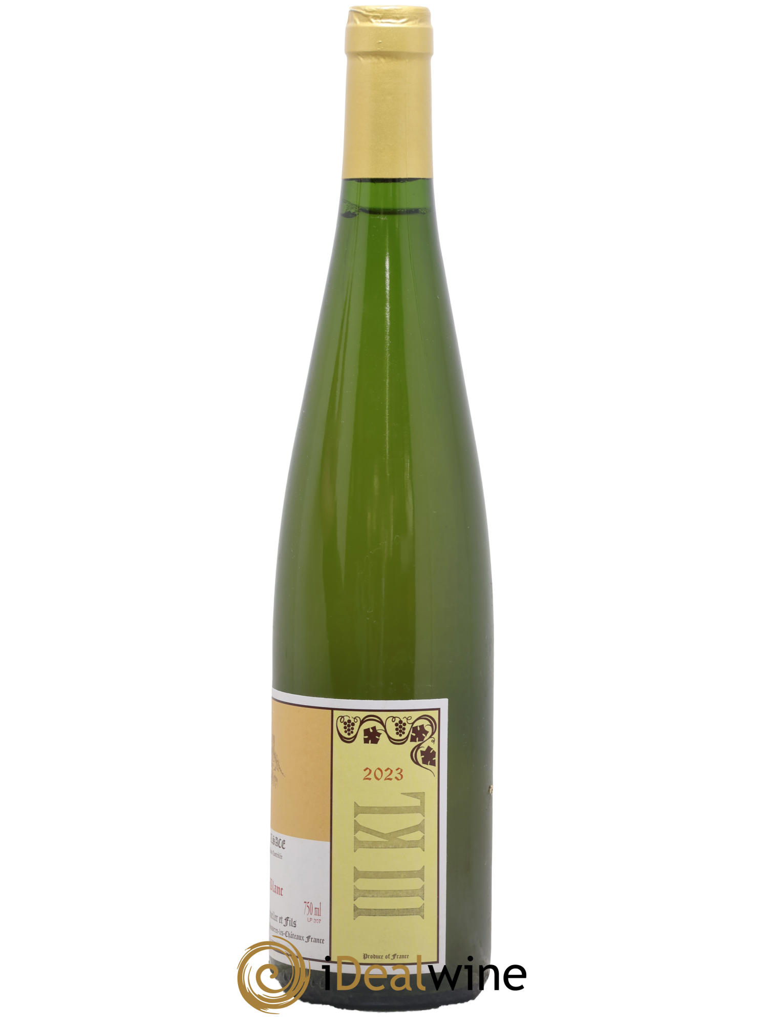 Alsace Pinot Blanc IIIKL Schueller 2023 - Lot de 1 bouteille - 1