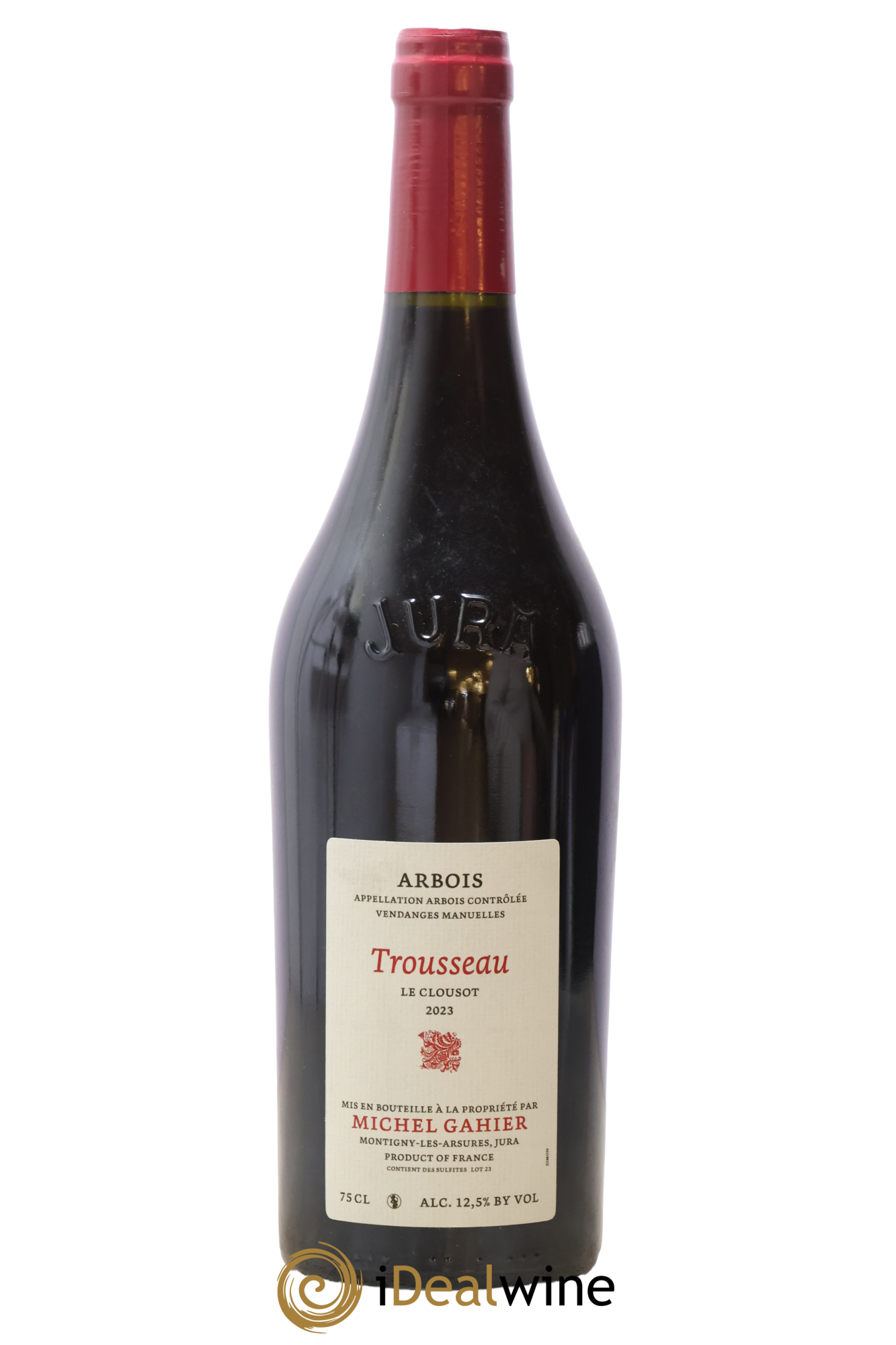 Arbois Trousseau Le Clousot Michel Gahier 2023 - Lot de 1 bouteille - 0