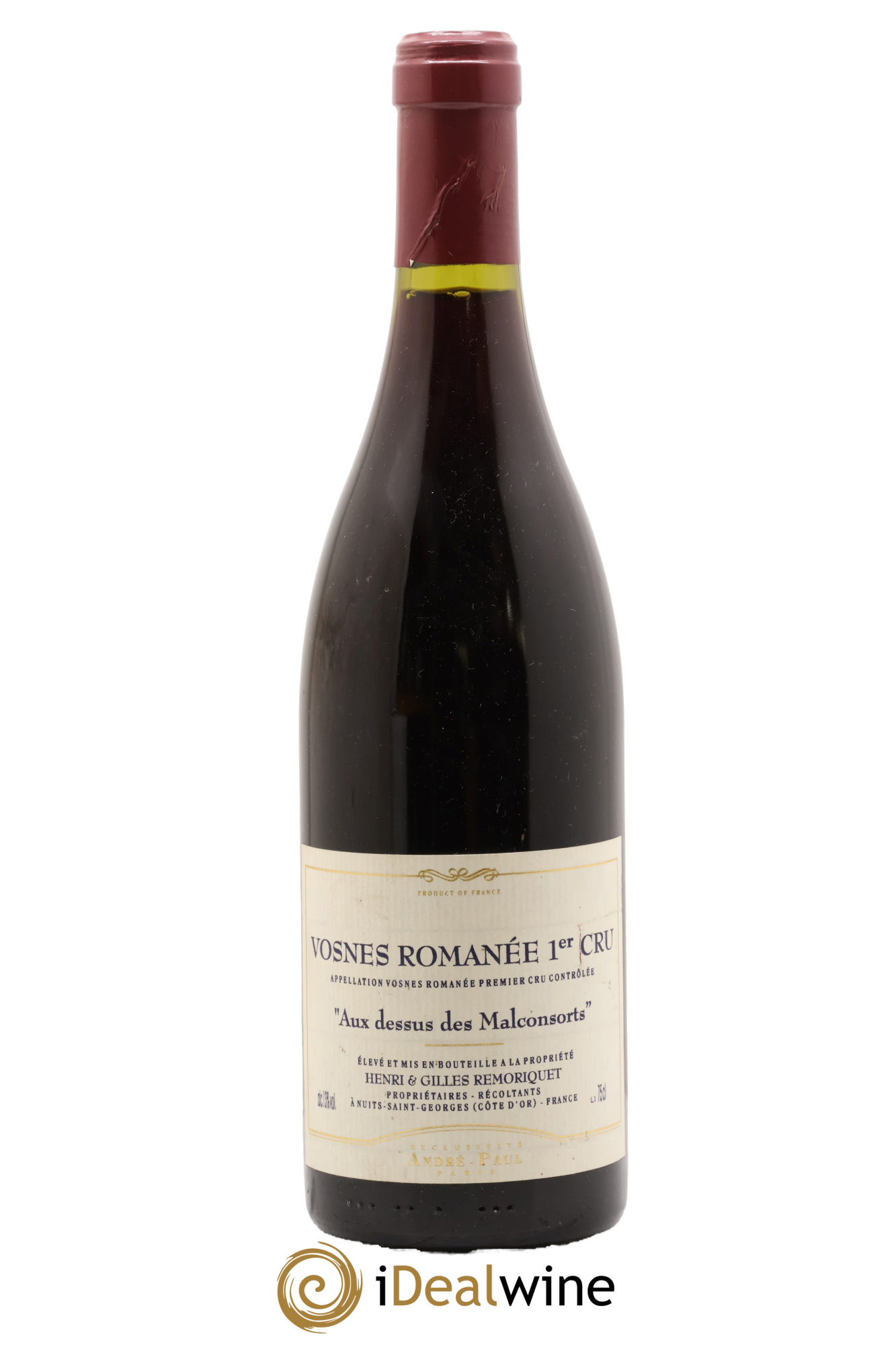 Vosne-Romanée 1er Cru Au Dessus des Malconsorts Gilles Remoriquet 2006 - Lot of 1 bottle - 0