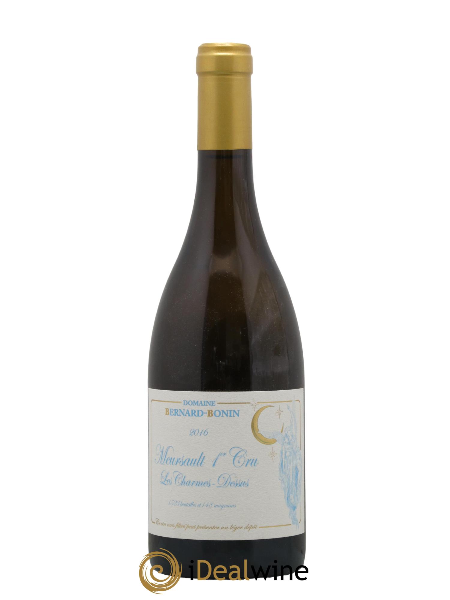 Meursault 1er Cru Les Charmes Dessus Bernard Bonin 2016 - Lot de 1 bouteille - 0