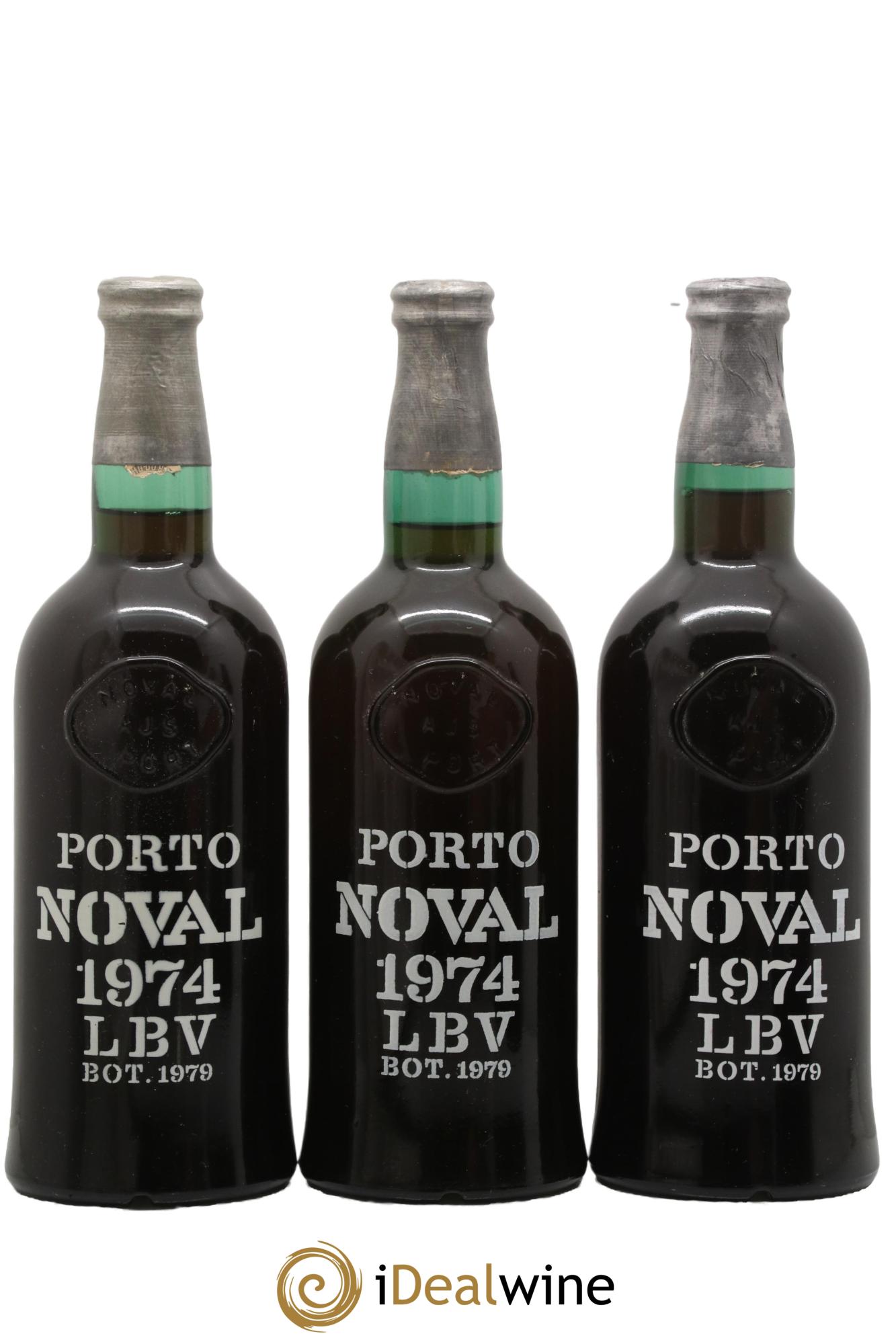 Porto Quinta do Noval Late Bottled Vintage 1974 - Posten von 3 Flaschen - 0