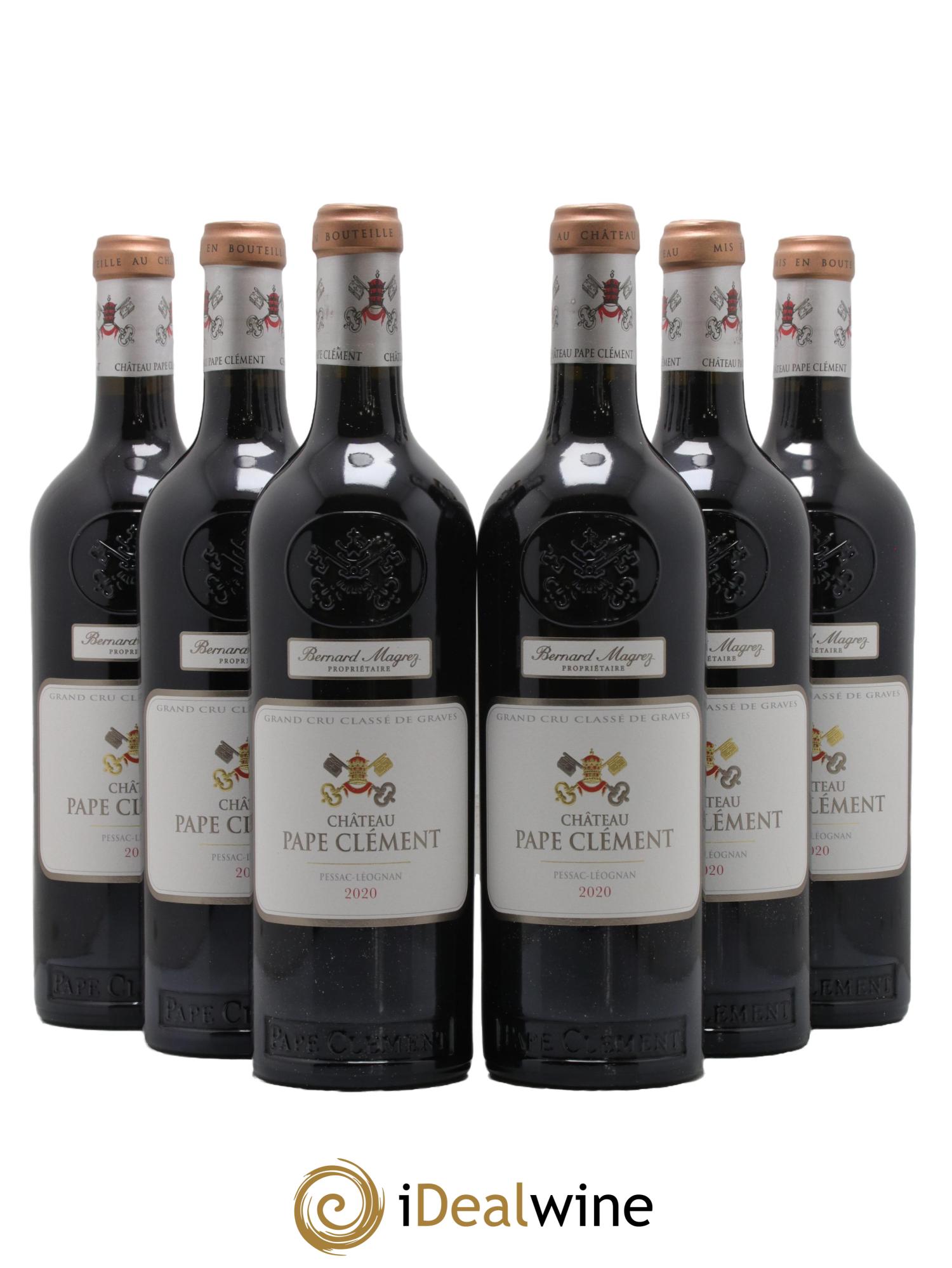 Château Pape Clément Cru Classé de Graves 2020 - Lot de 6 bouteilles - 0