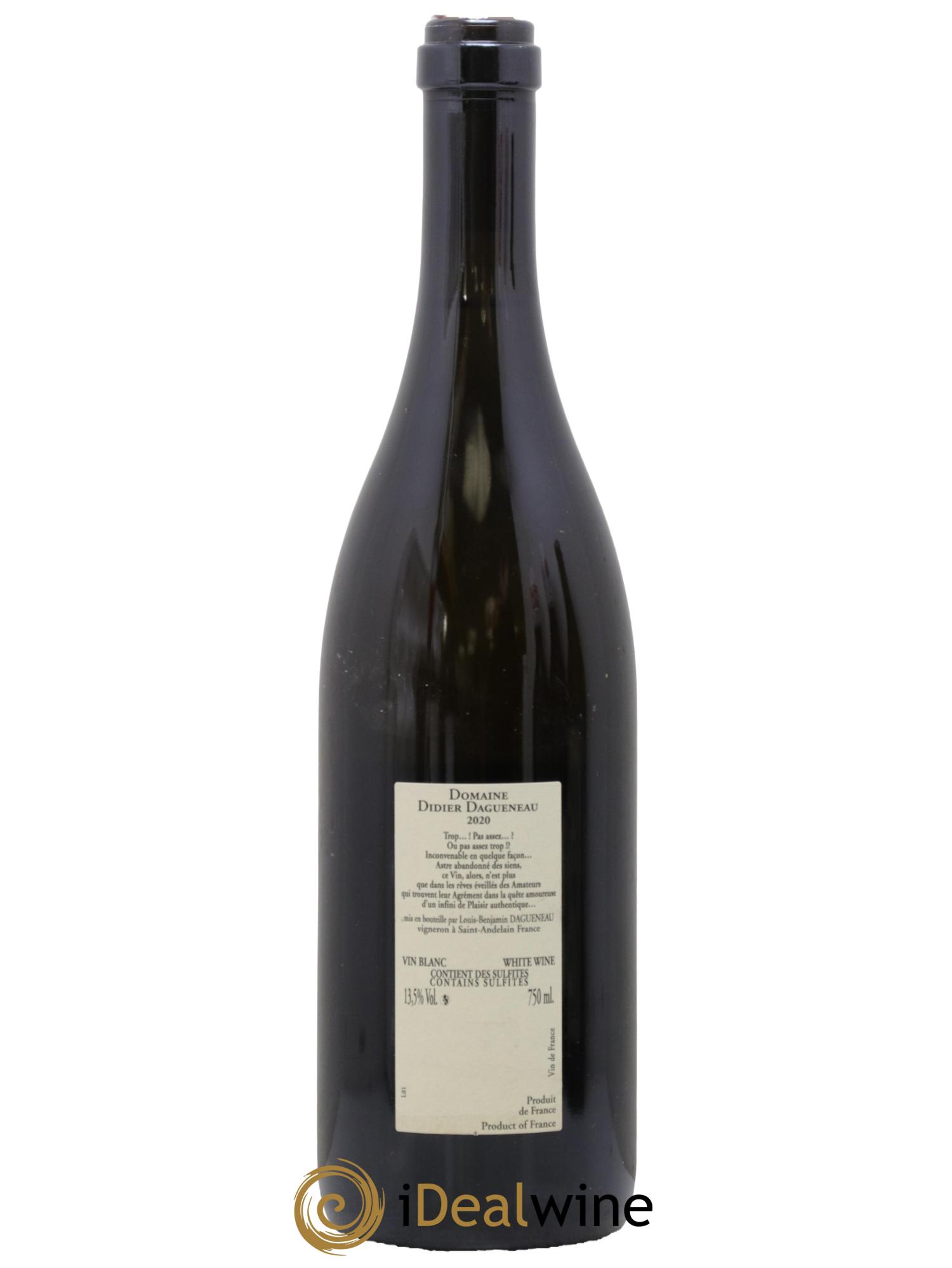 Pouilly-Fumé Buisson Renard Dagueneau (Domaine Didier - Louis-Benjamin) 2020 - Posten von 1 Flasche - 1