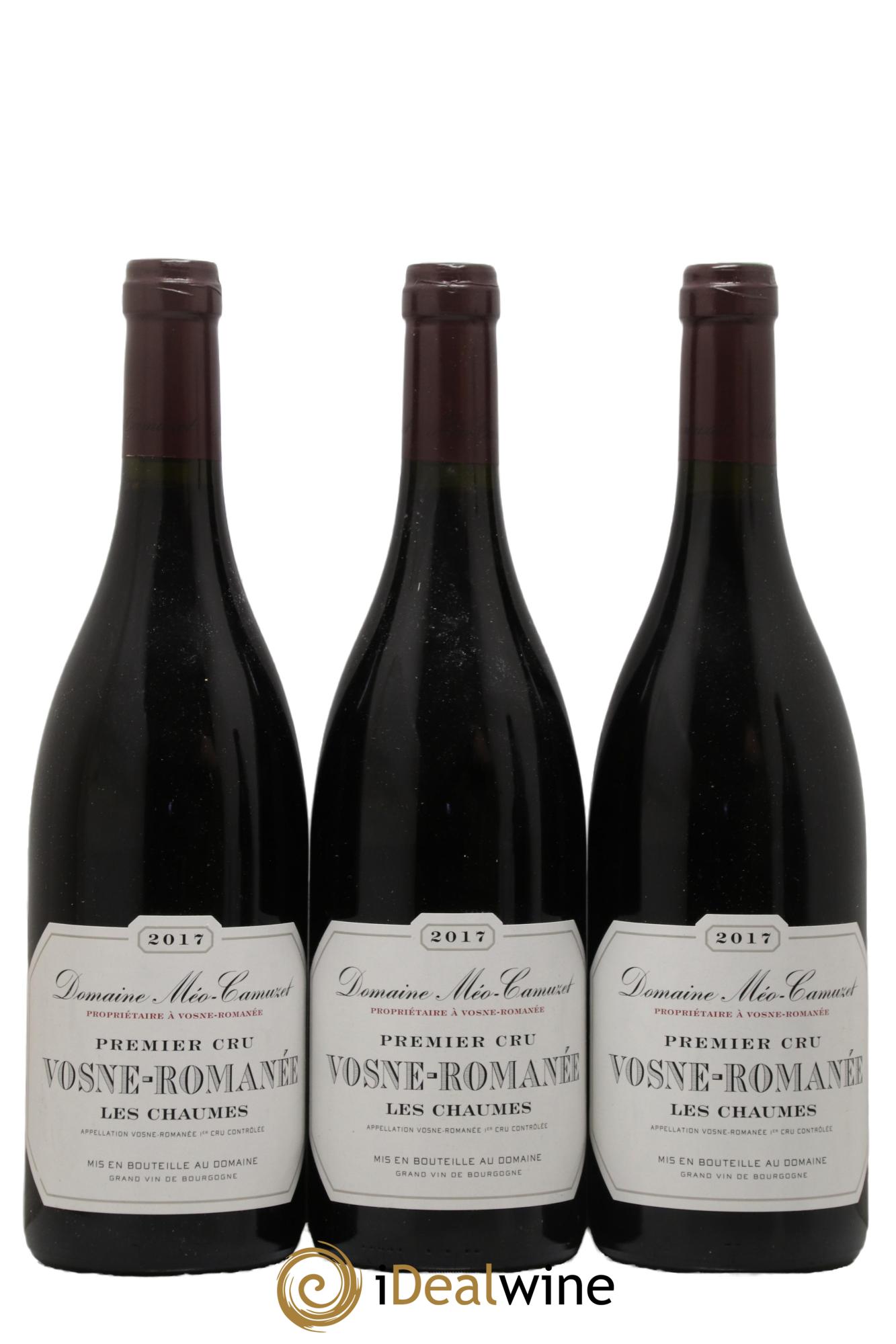Vosne-Romanée 1er Cru Les Chaumes Méo-Camuzet (Domaine) 2017 - Lot de 3 bouteilles - 0