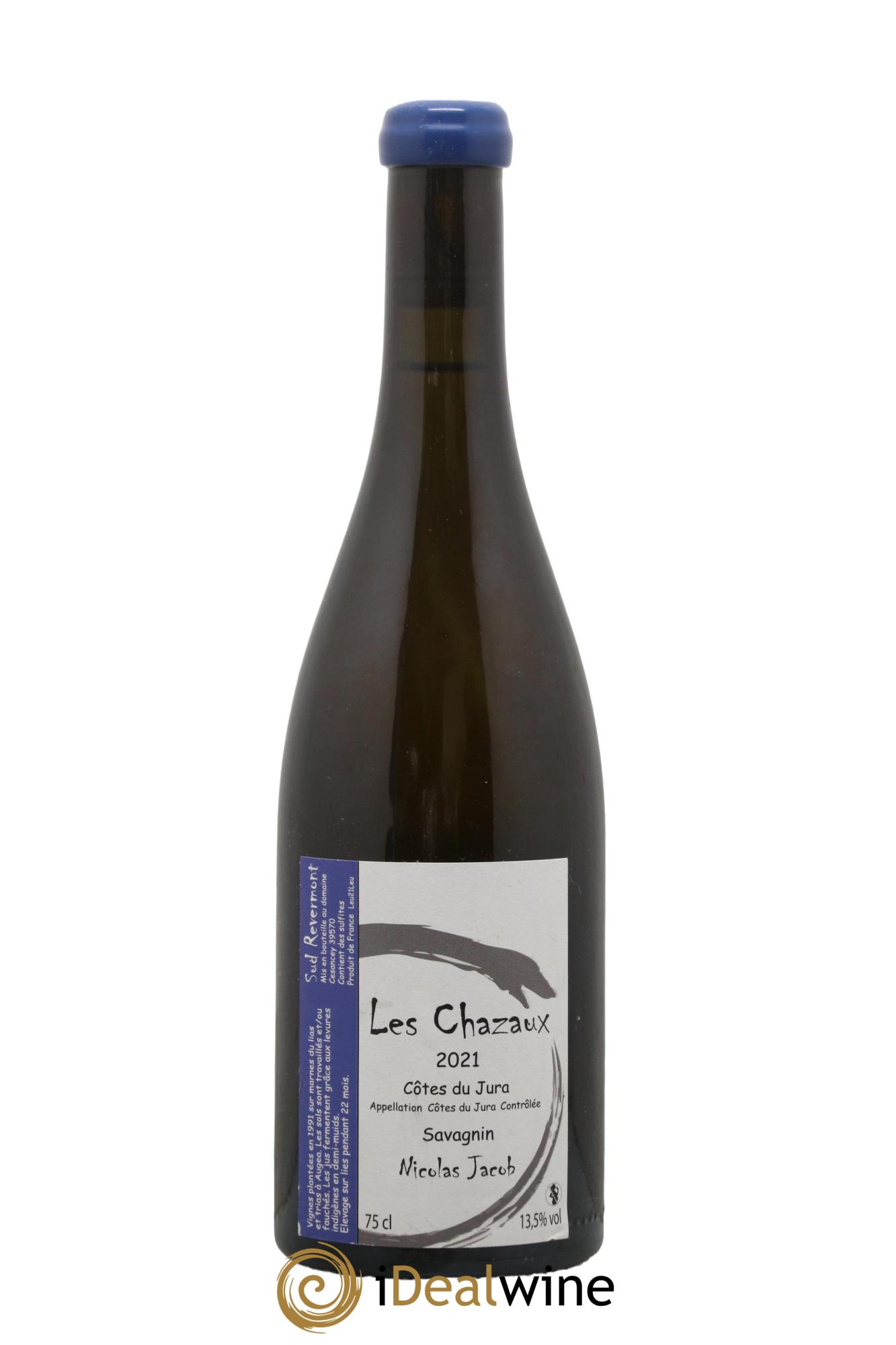 Côtes du Jura Savagnin Les Chazaux Nicolas Jacob 2021 - Lot de 1 bouteille - 0