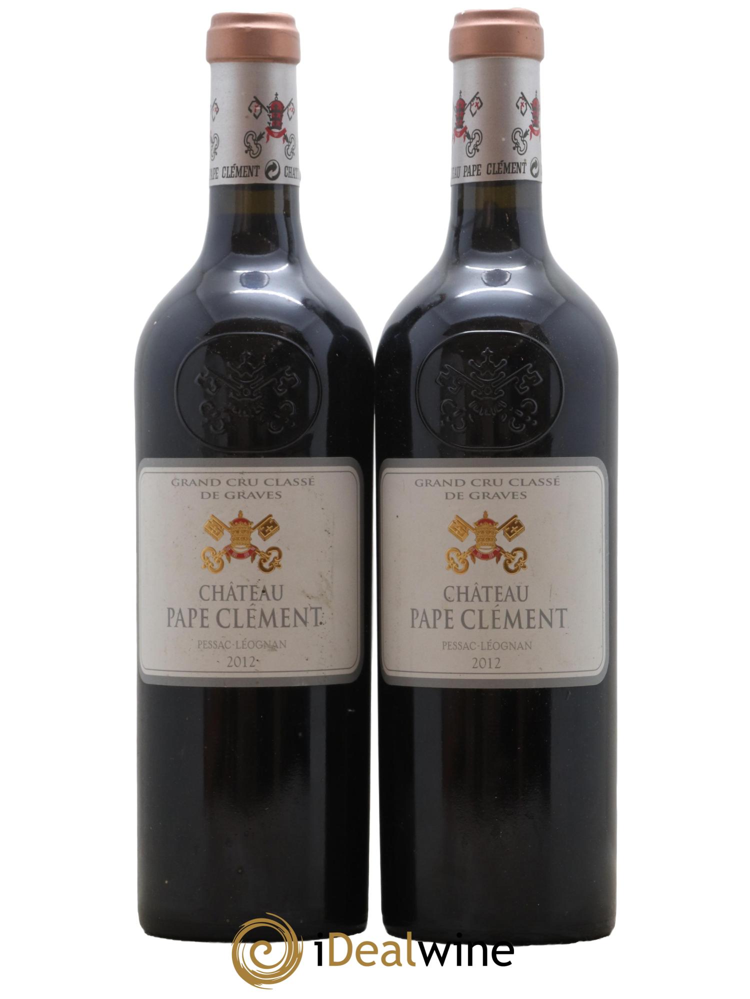Château Pape Clément Cru Classé de Graves 2012 - Lot de 2 bouteilles - 0