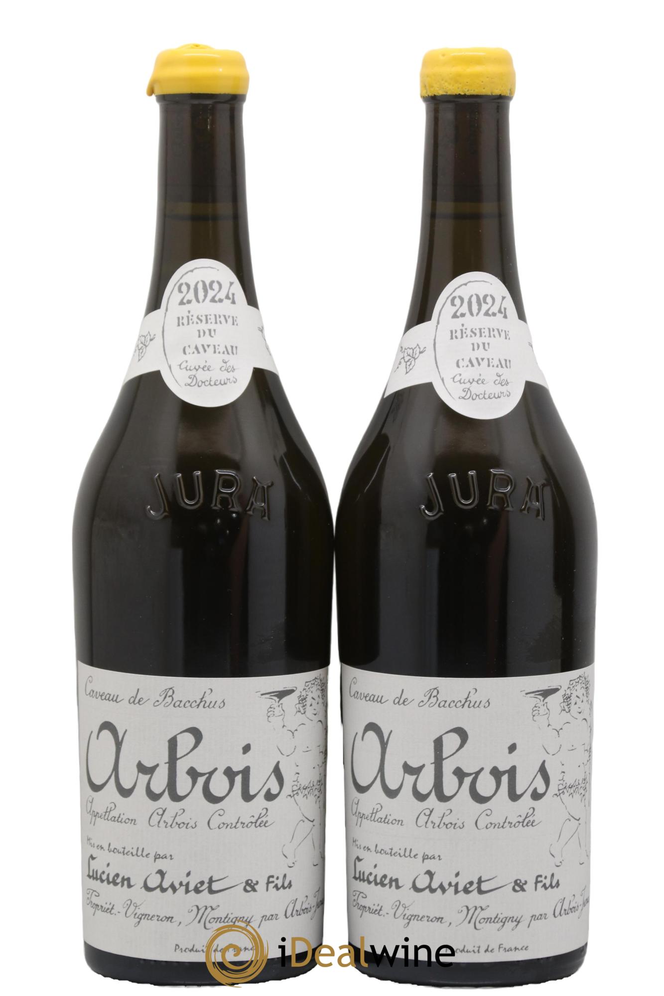 Arbois Melon à Queue Rouge Cuvée des Docteurs Lucien Aviet (Domaine) 2024 - Posten von 2 Flaschen - 0