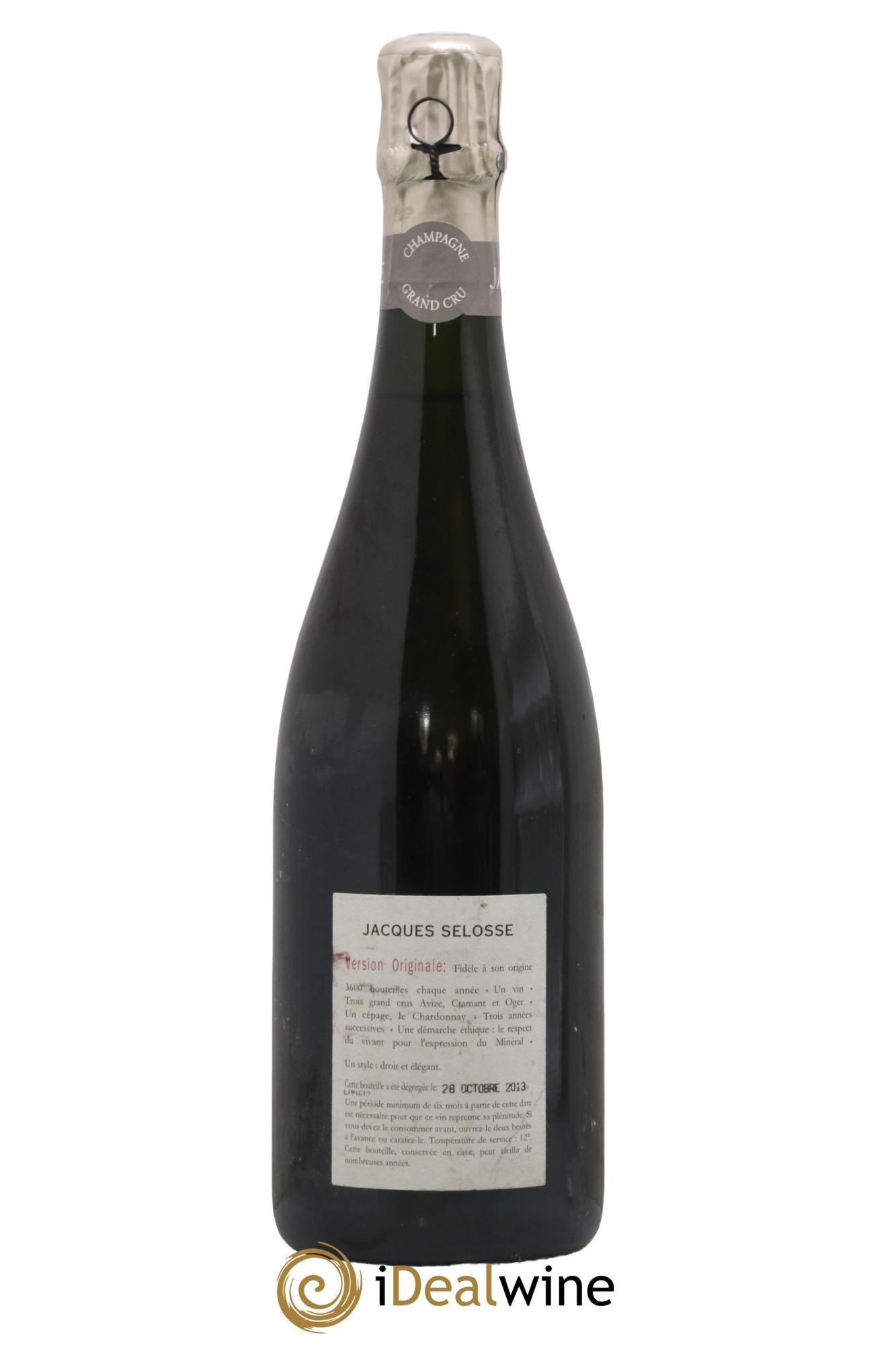 Version Originale Jacques Selosse - Lot de 1 bouteille - 1