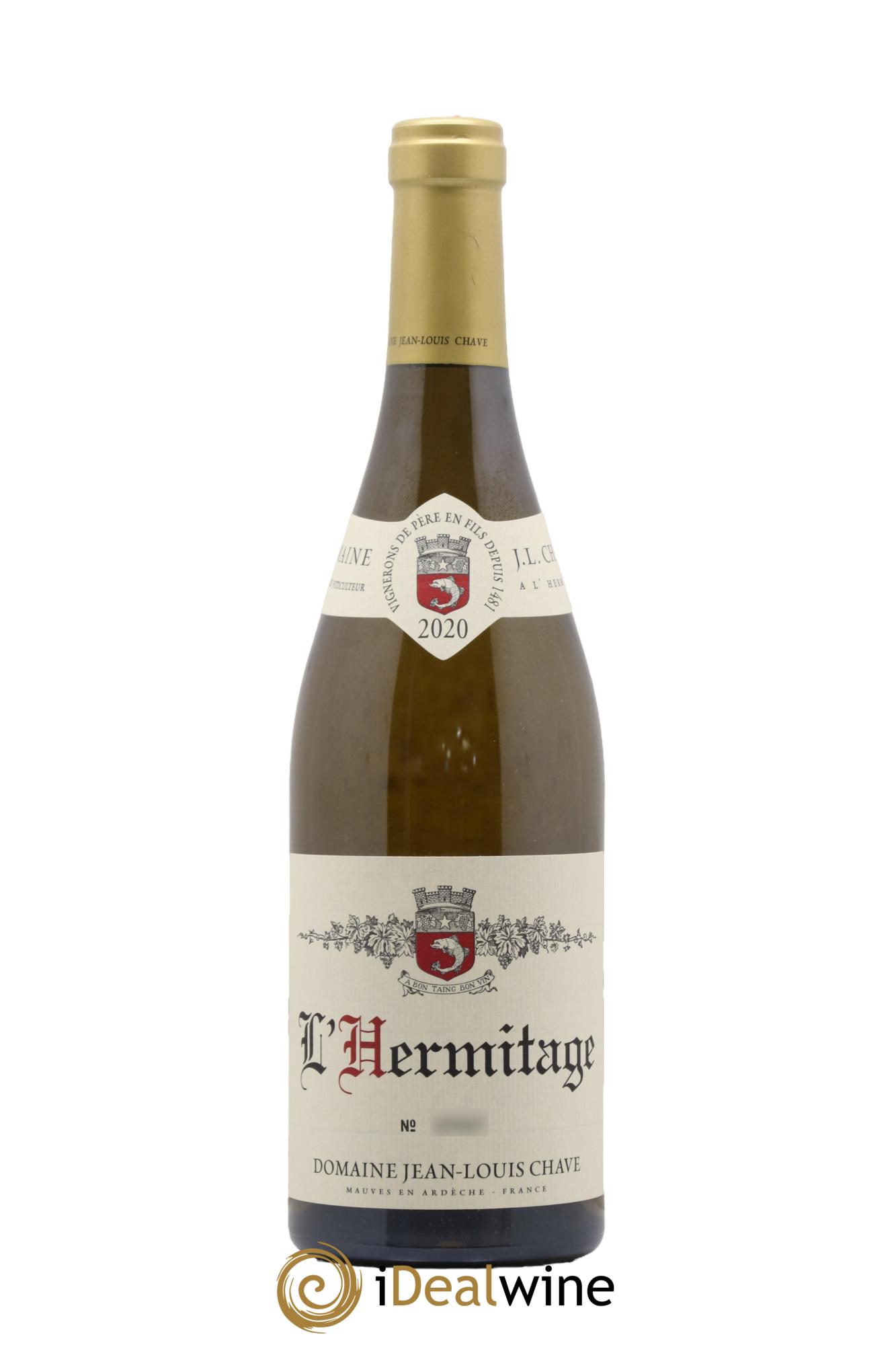Hermitage Jean-Louis Chave 2020 - Lot de 1 bouteille - 0