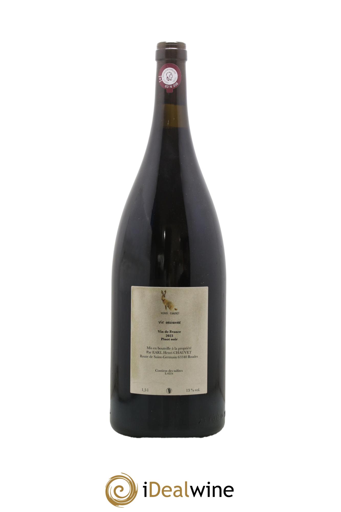 Vin de France Vie ordinaire Henri Chauvet 2023 - Lotto di 1 magnum - 1