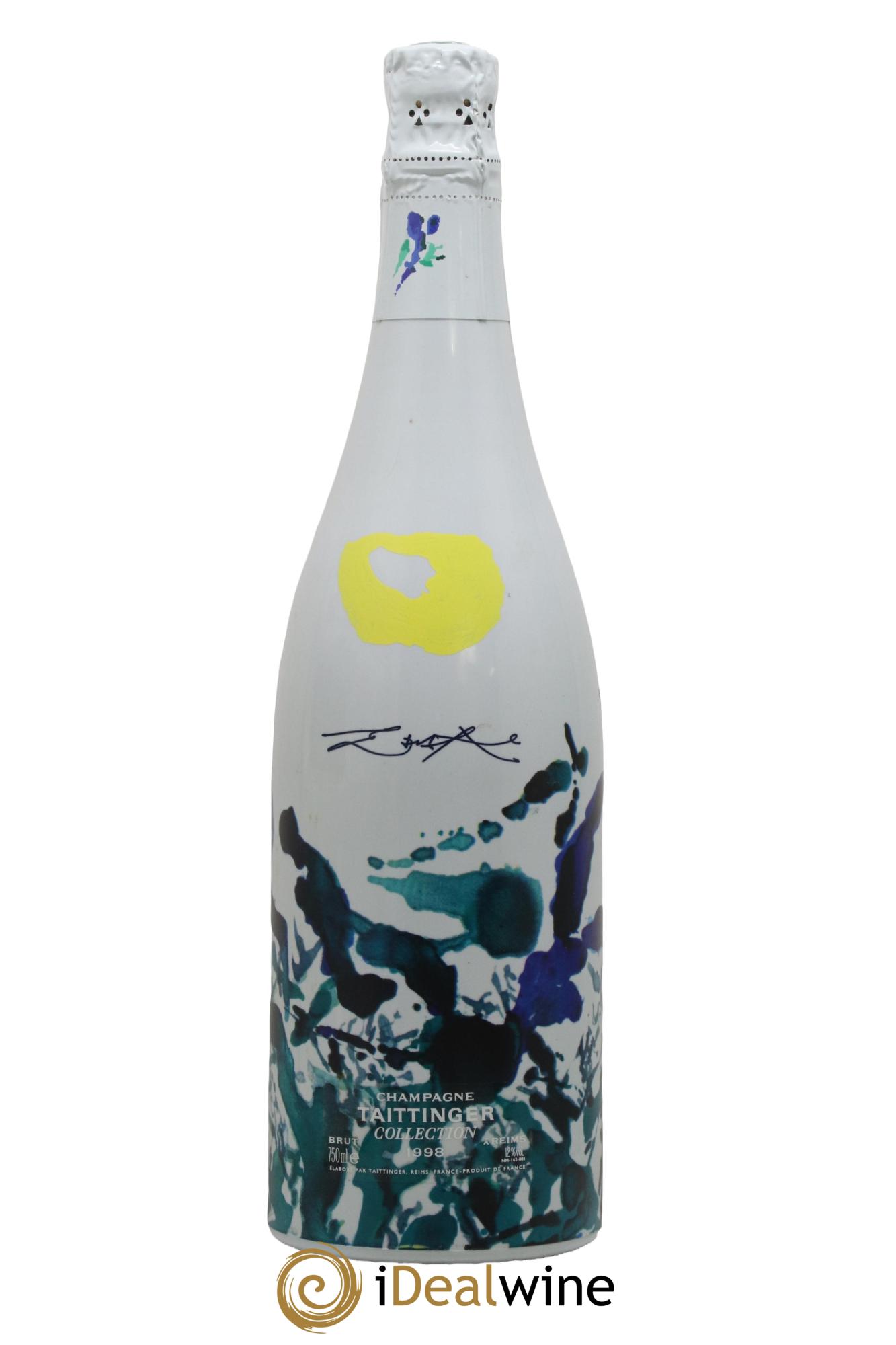 1998 - Collection Zao Wou Ki Taittinger 1998 - Lot de 1 bouteille - 1