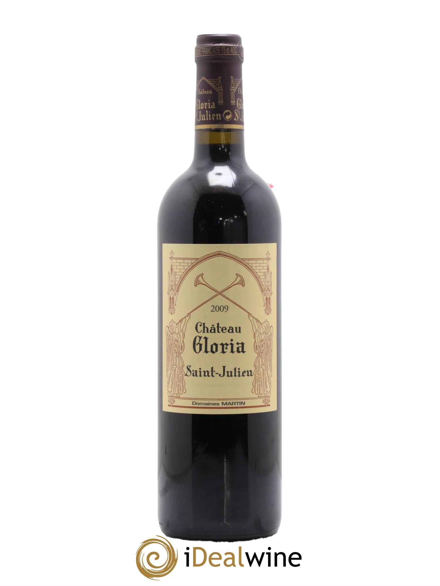 Château Gloria 2009 - Lot de 1 bouteille - 0