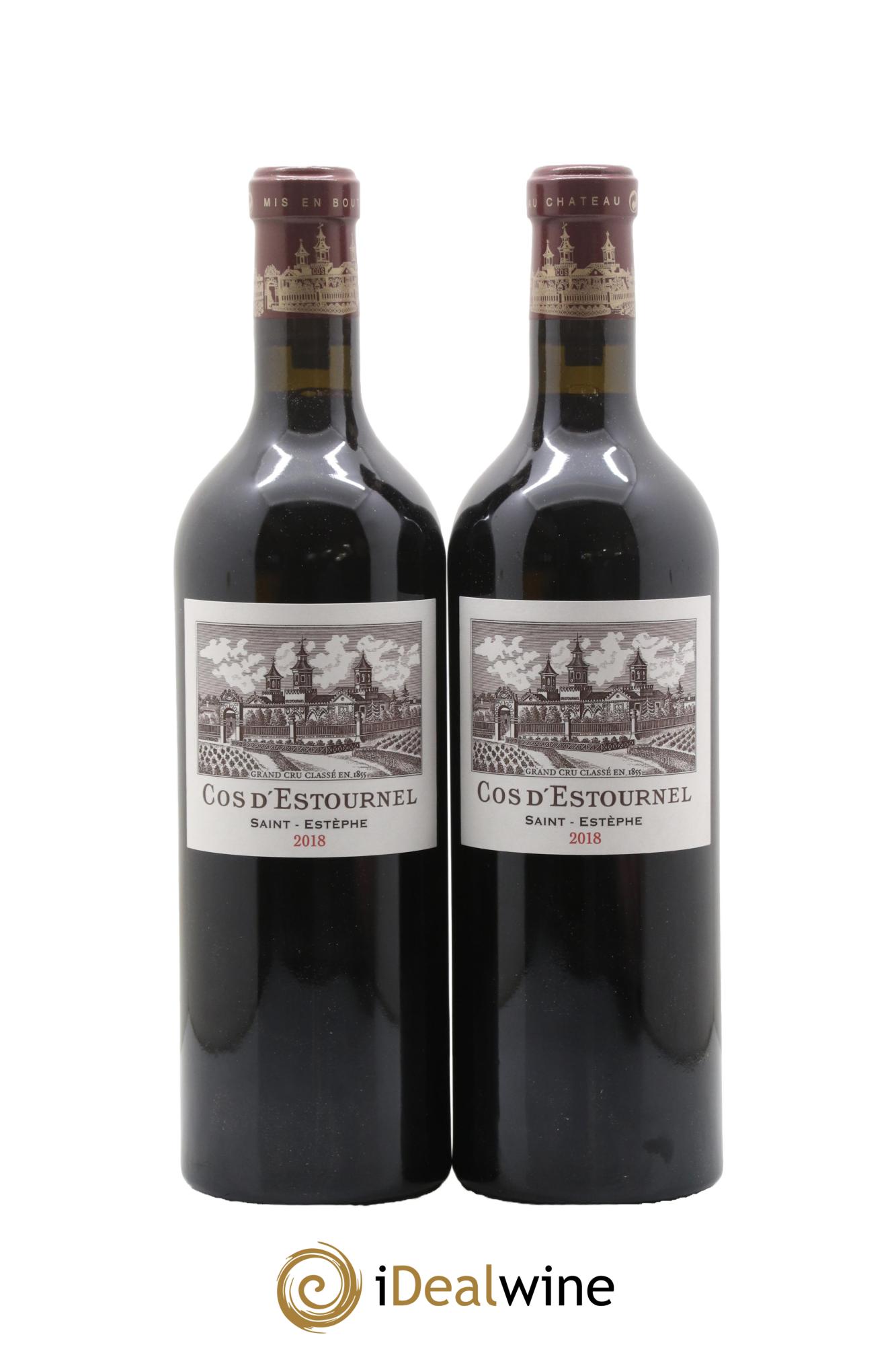 Cos d'Estournel 2ème Grand Cru Classé 2018 - Posten von 2 Flaschen - 0
