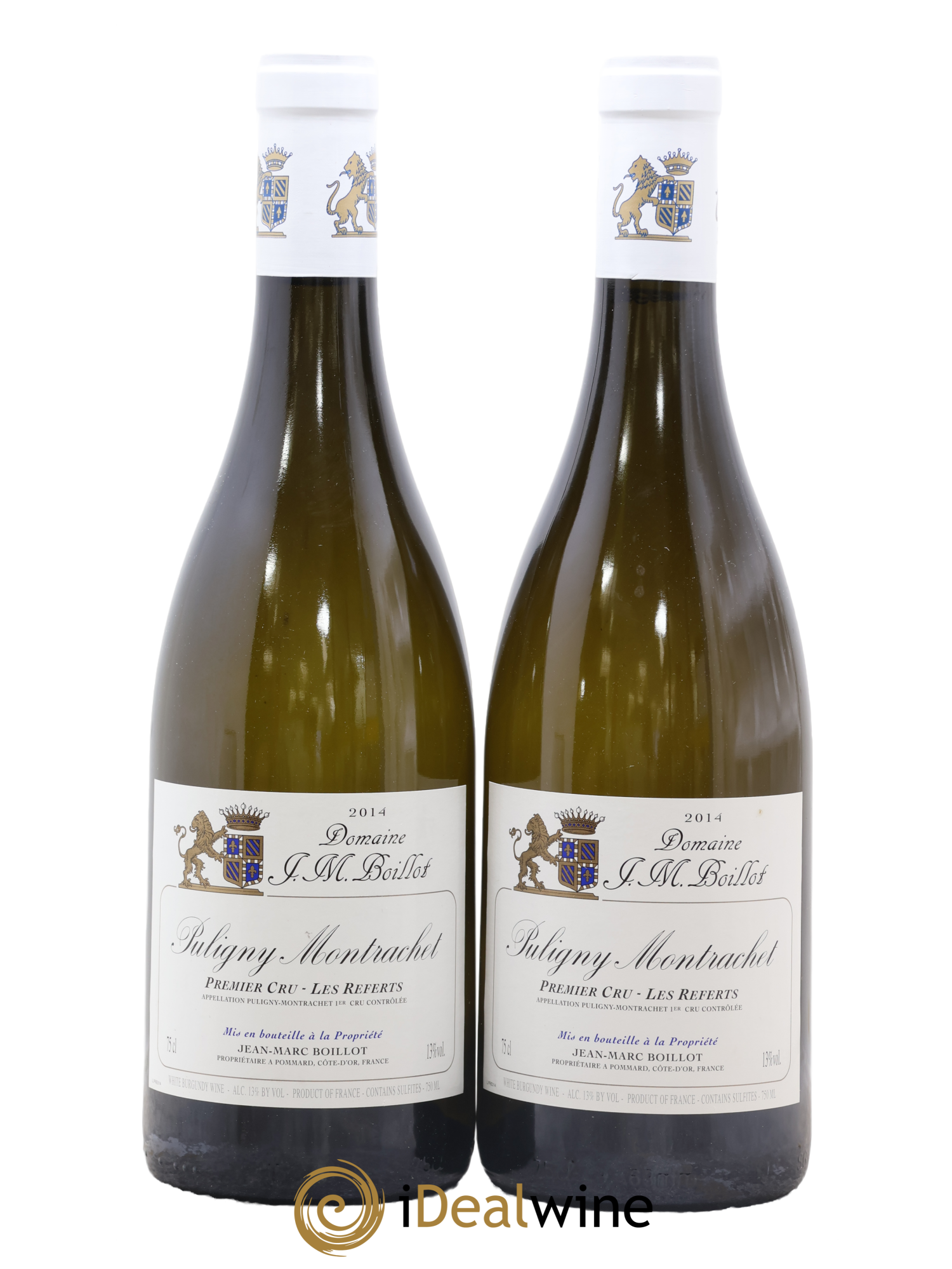 Puligny-Montrachet 1er Cru Les Referts Jean-Marc Boillot 2014 - Lot de 2 bouteilles - 0