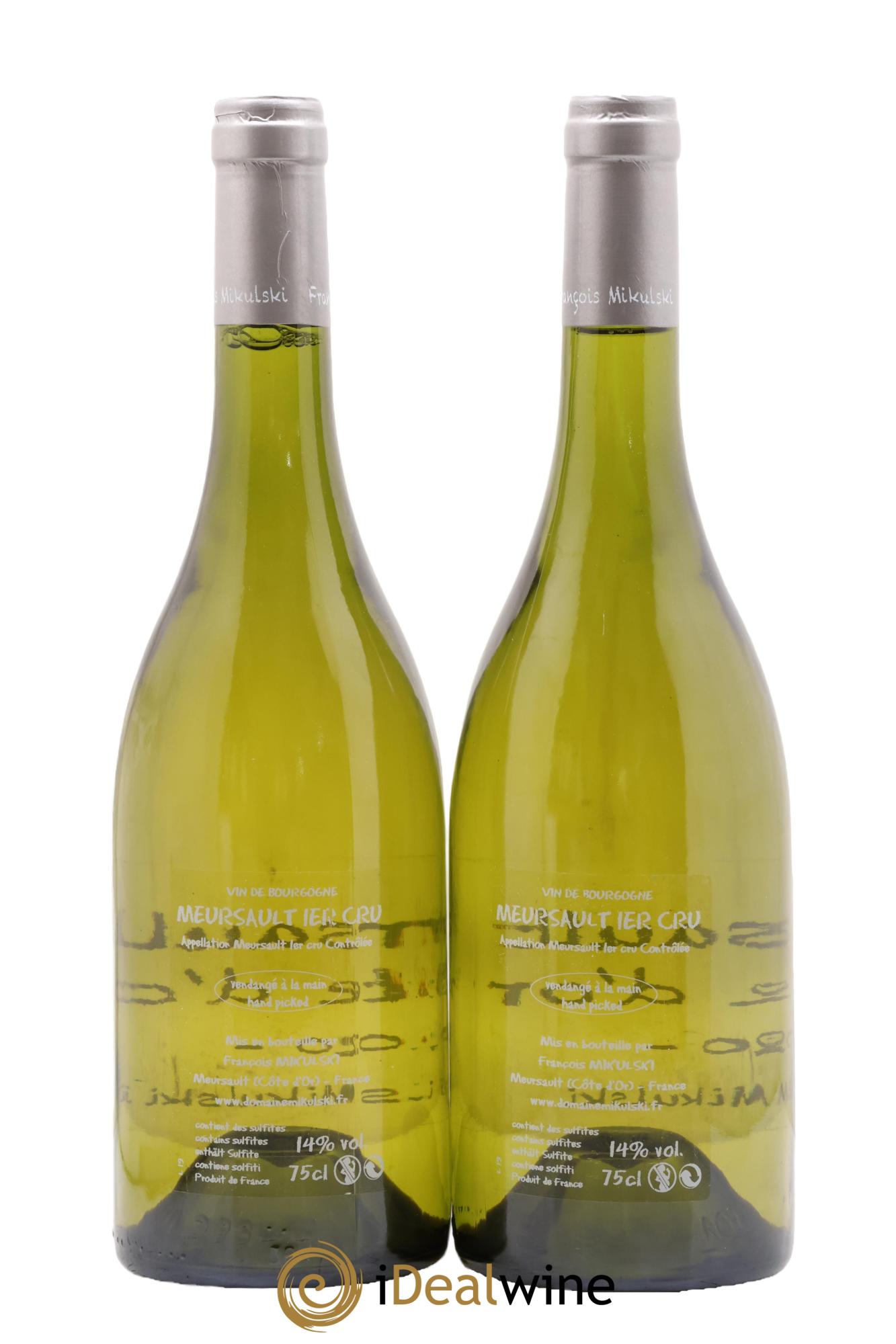 Meursault 1er Cru Goutte d'Or François Mikulski 2020 - Posten von 2 Flaschen - 1