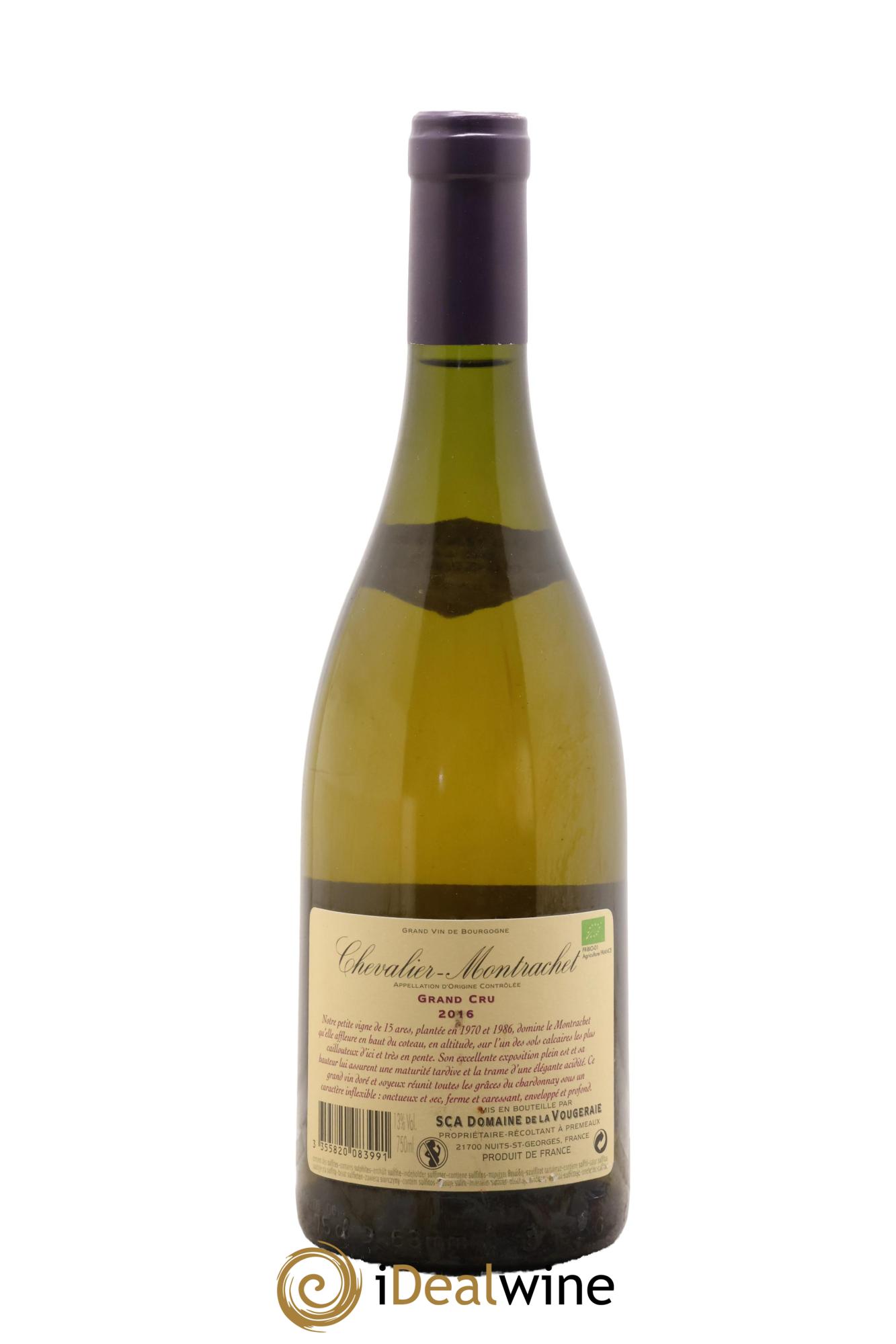 Chevalier-Montrachet Grand Cru La Vougeraie 2016 - Posten von 1 Flasche - 1