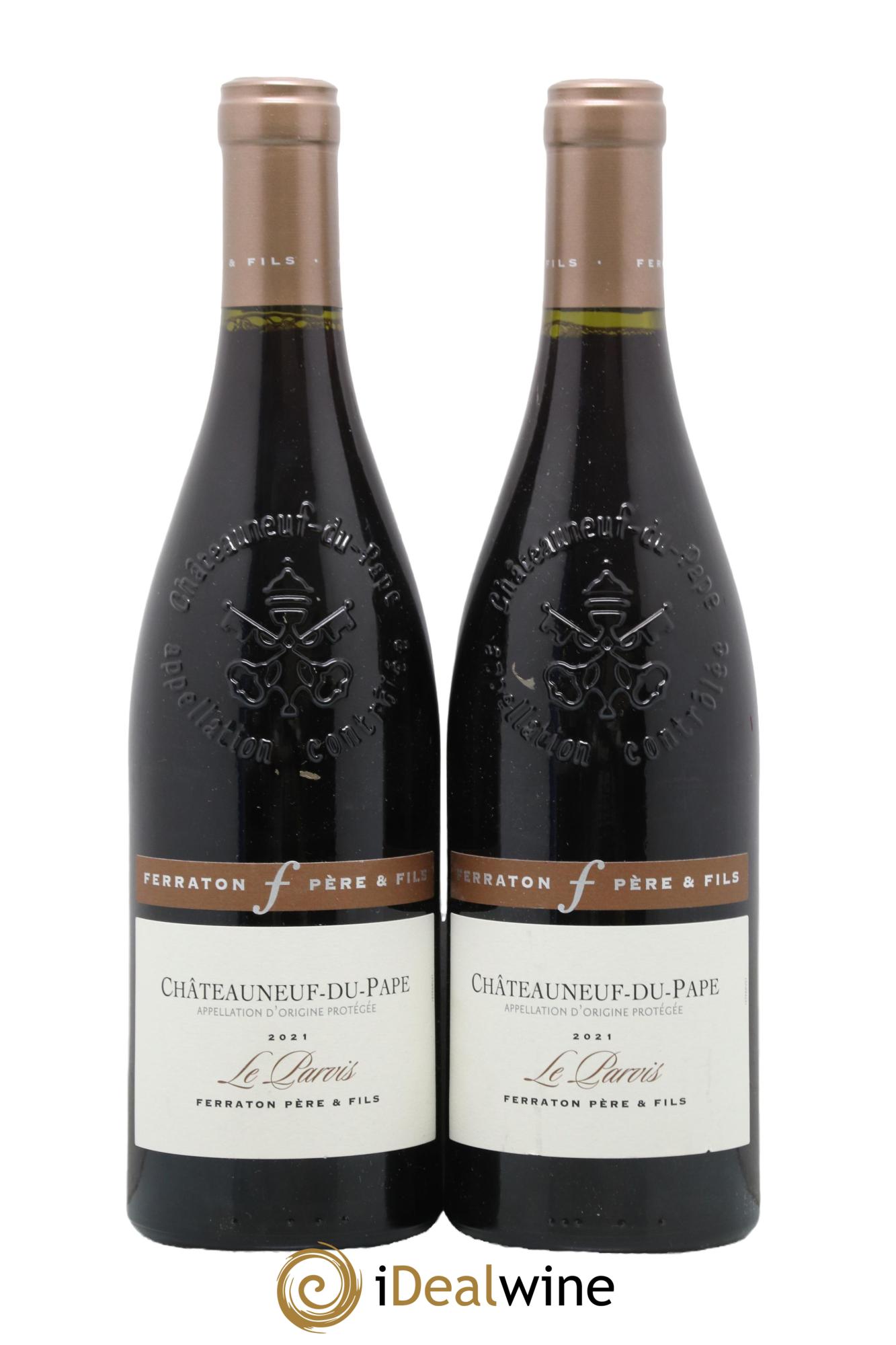 Châteauneuf-du-Pape Parvis Ferraton Et Fils 2021 - Lot de 2 bouteilles - 0
