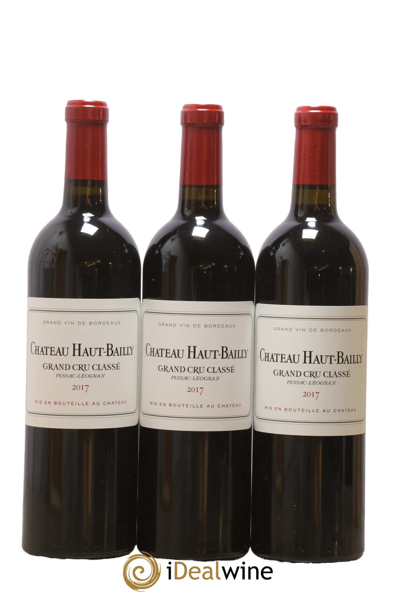 Château Haut-Bailly Cru Classé de Graves 2017 - Posten von 3 Flaschen - 1