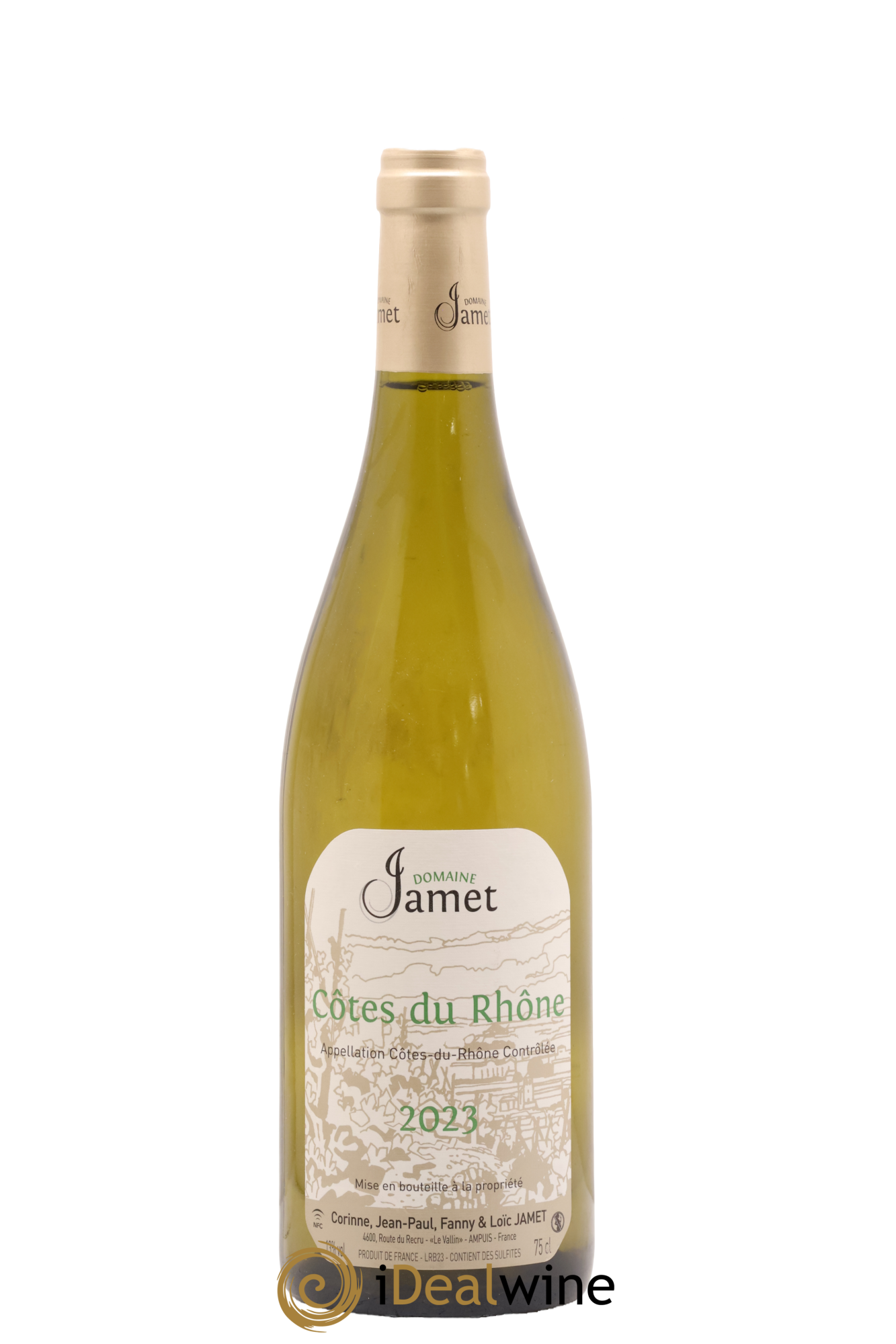 Côtes-du-Rhône Jamet (Domaine) 2023 - Lot de 1 bouteille - 0