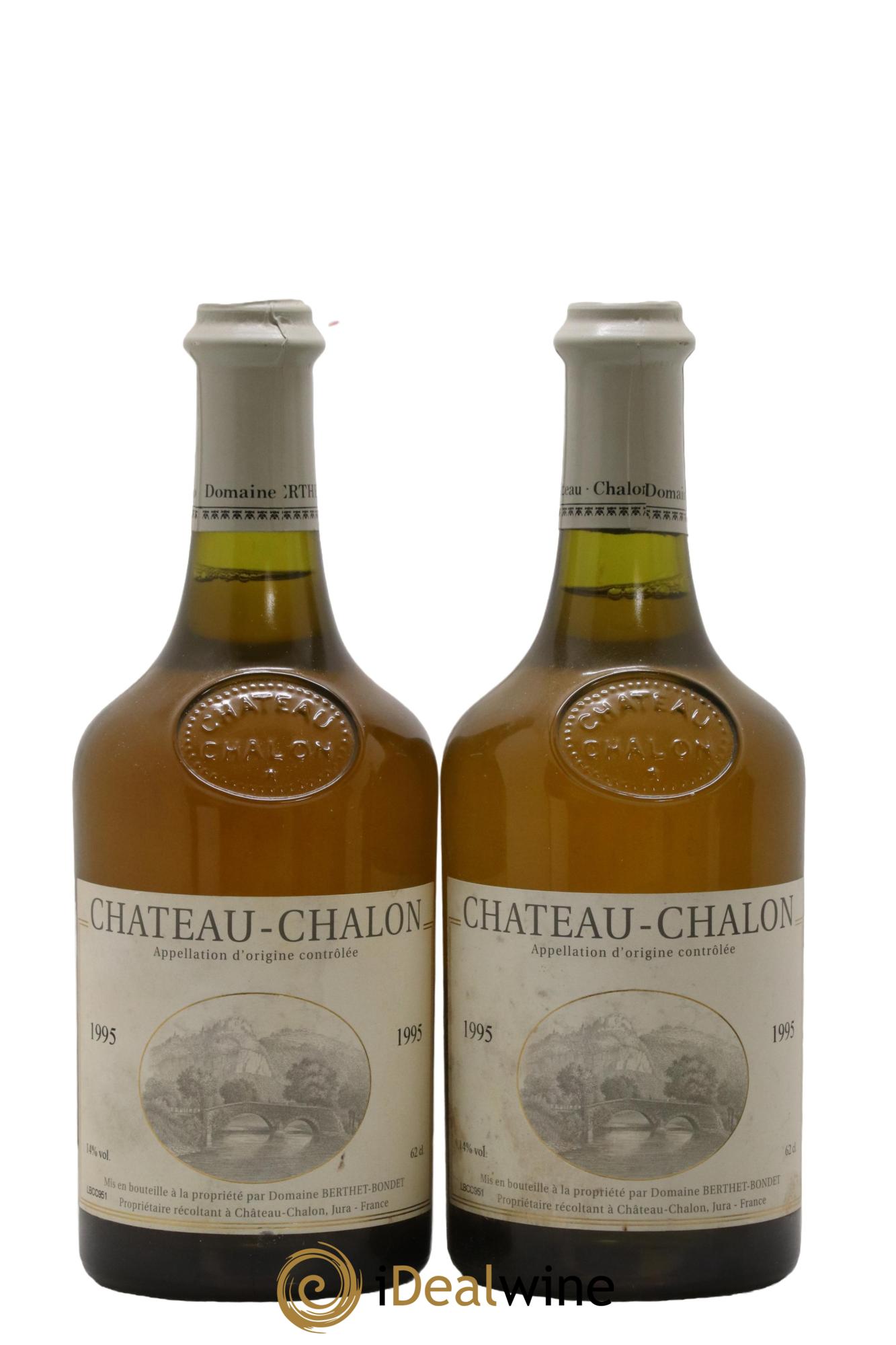Château-Chalon Berthet-Bondet 1995 - Lot de 2 clavelins - 0