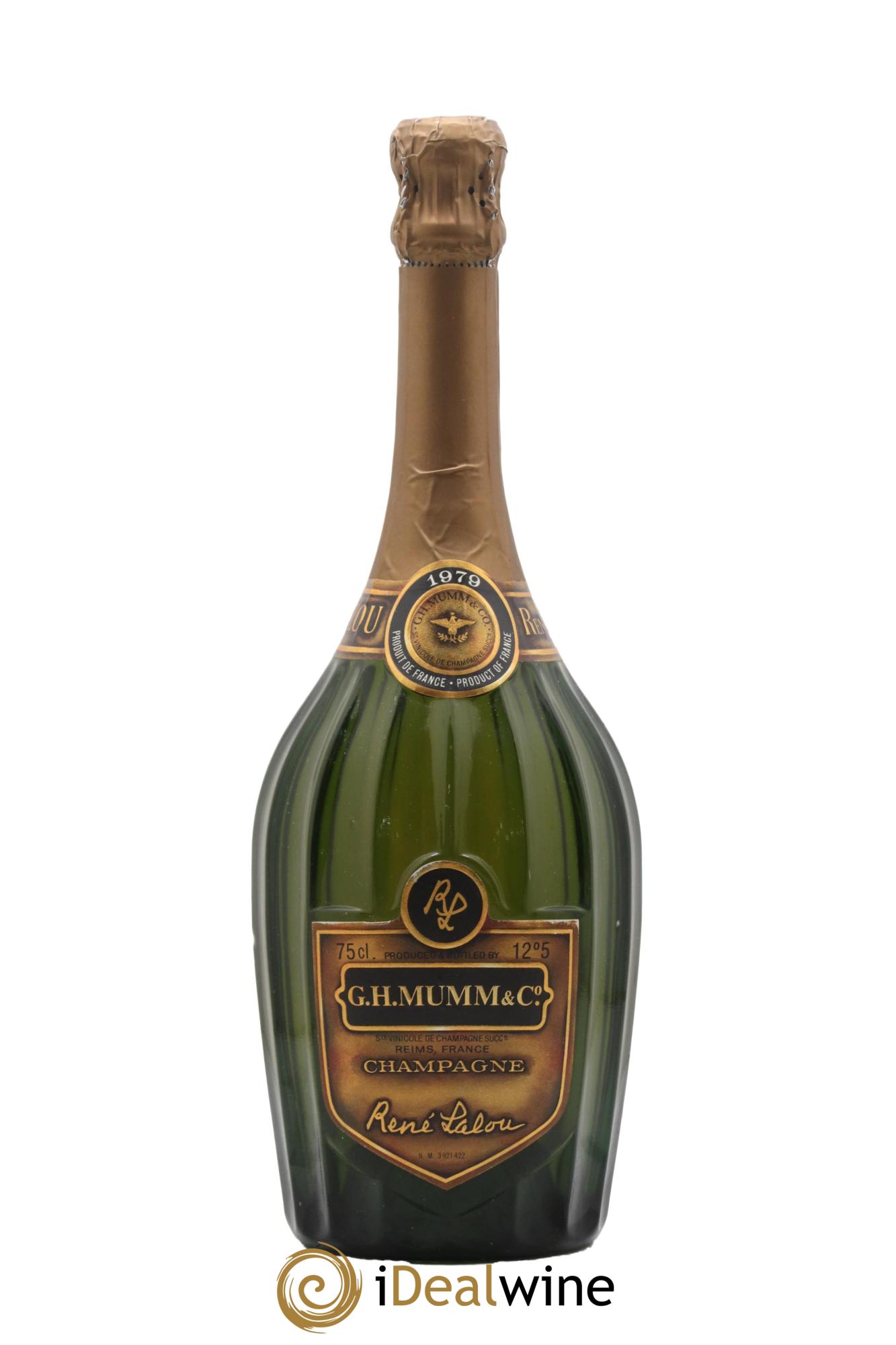 René Lalou Mumm 1979 - Posten von 1 Flasche - 1