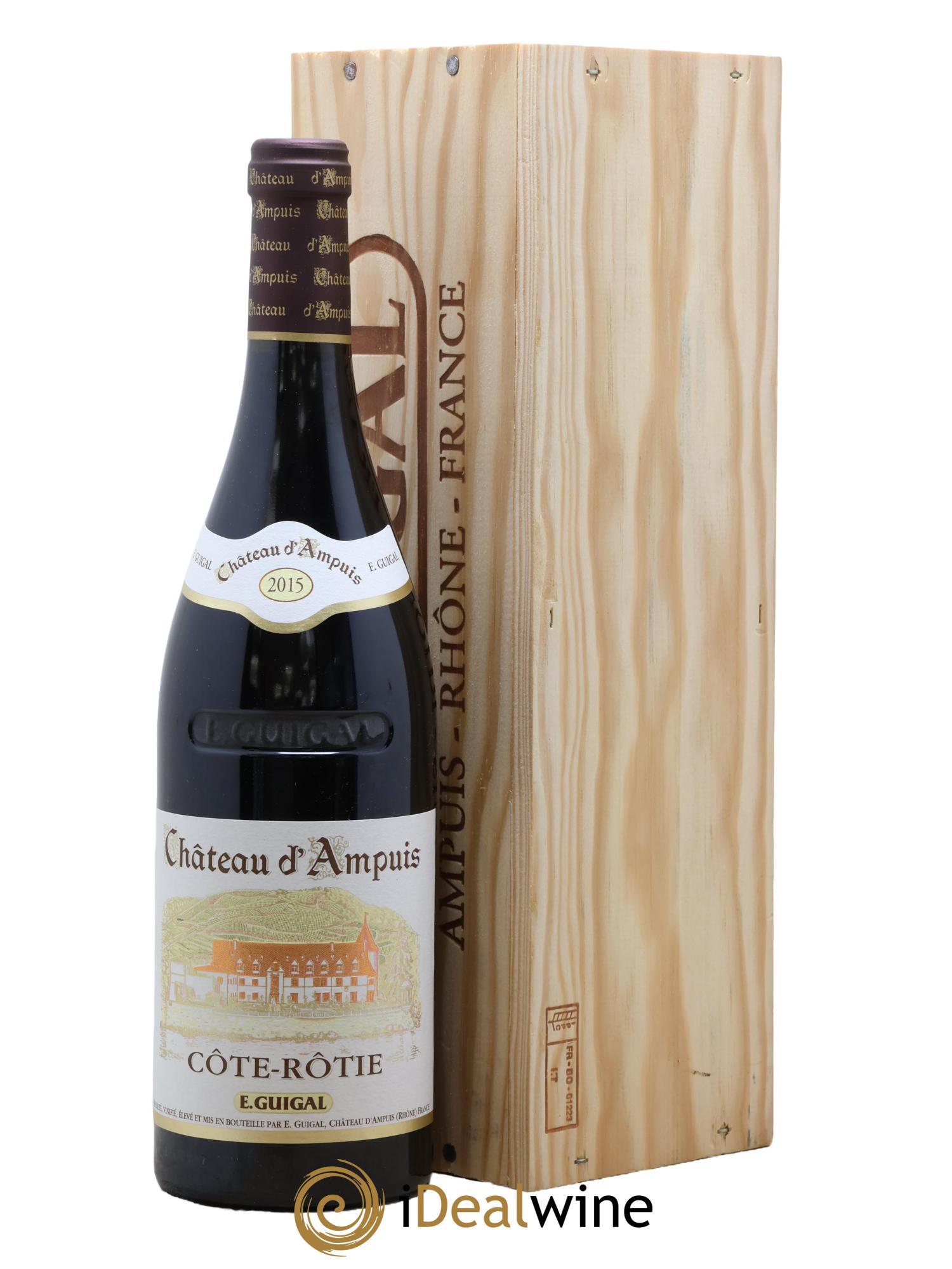 Côte-Rôtie Château d'Ampuis Guigal 2015 - Lot de 1 bouteille - 0