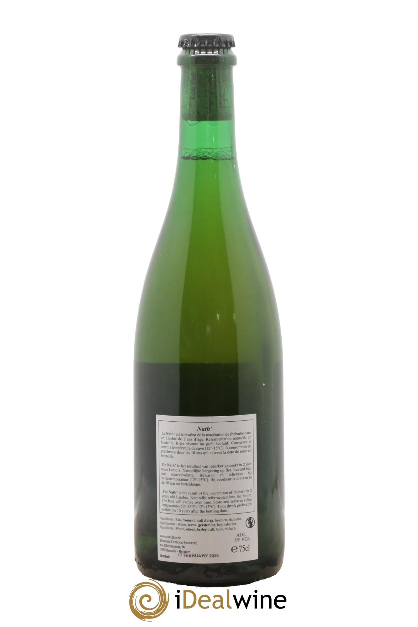 Bière Cuvée Nath Cantillon Bottled in 2025 - Lotto di 1 bottiglia - 1